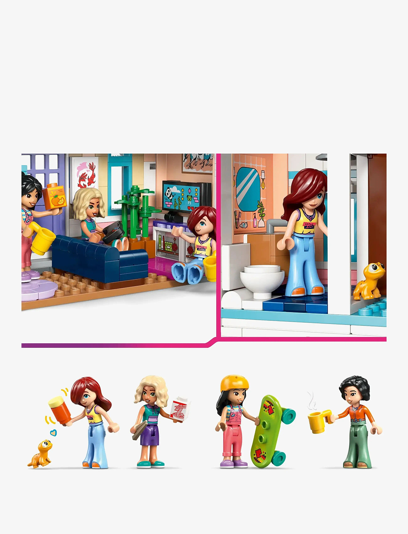 LEGO - Friends Liann’s Family House Building Toy 42687 - lego friends - multi - 4