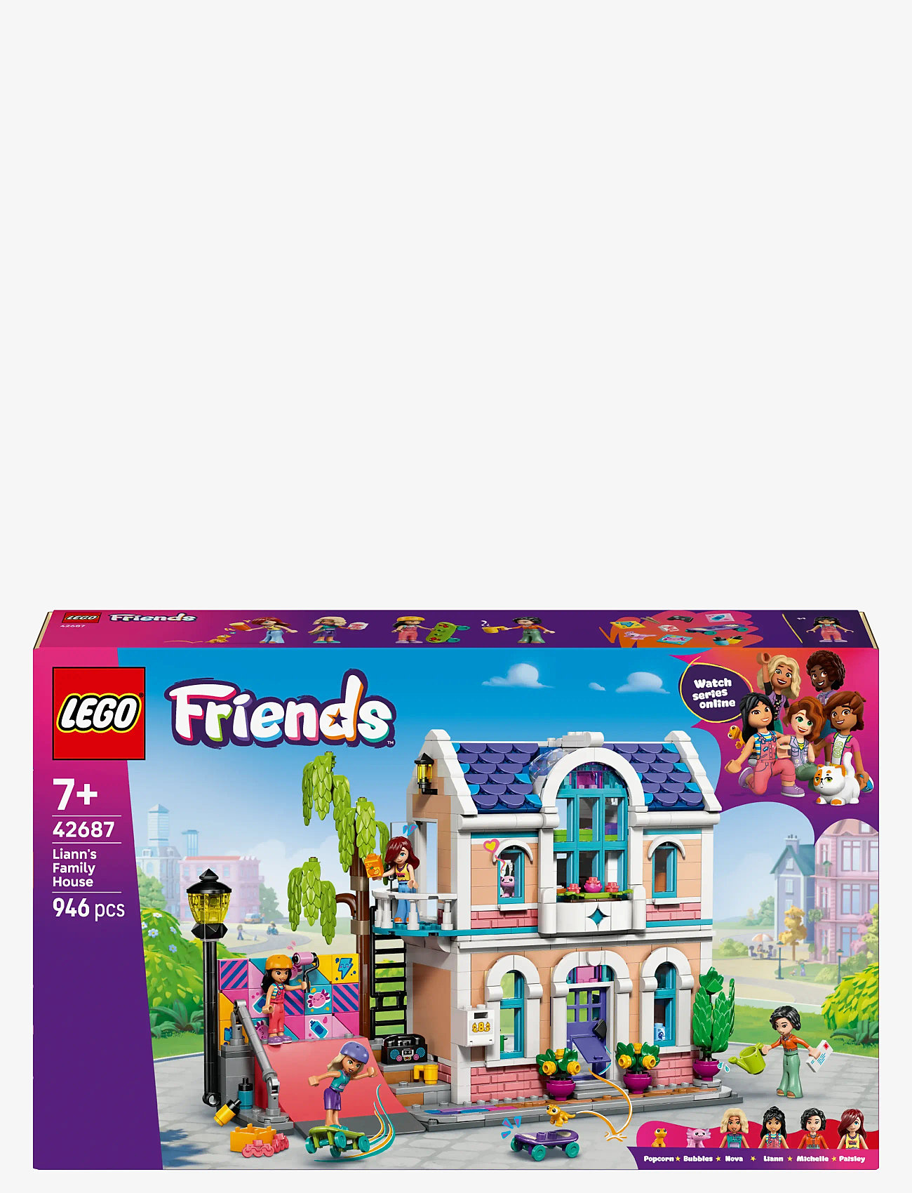 LEGO - Friends Liann’s Family House Building Toy 42687 - lego friends - multi - 5