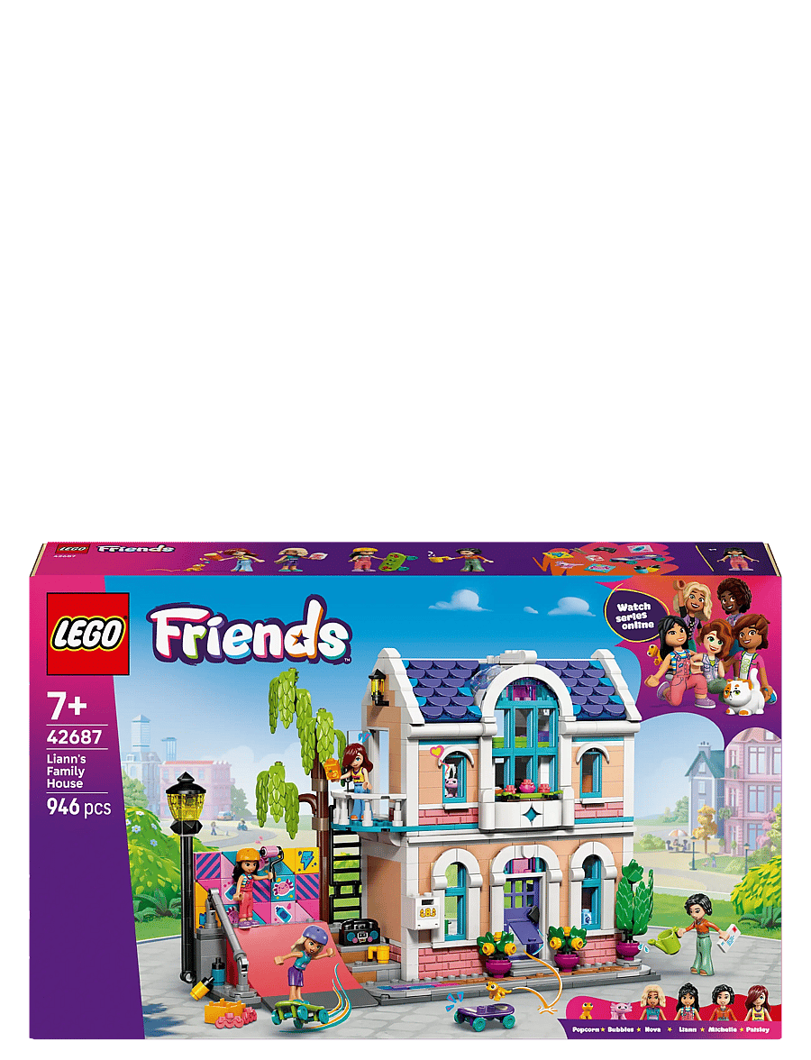 LEGO - Friends Liann’s Family House Building Toy 42687 - multi - 5