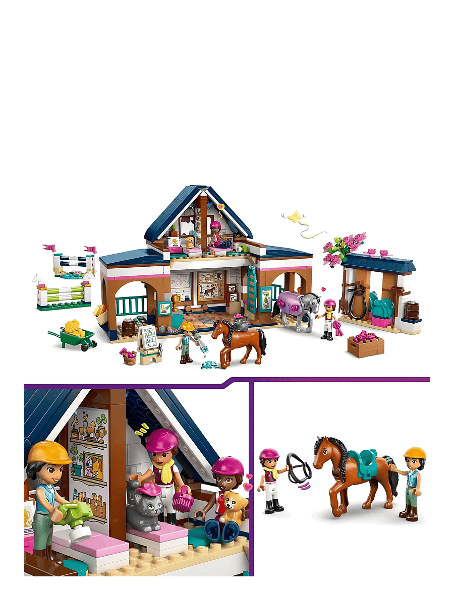 LEGO - Friends Horse Stable and Riding Academy Toy Set 42688 - lego friends - multi - 2