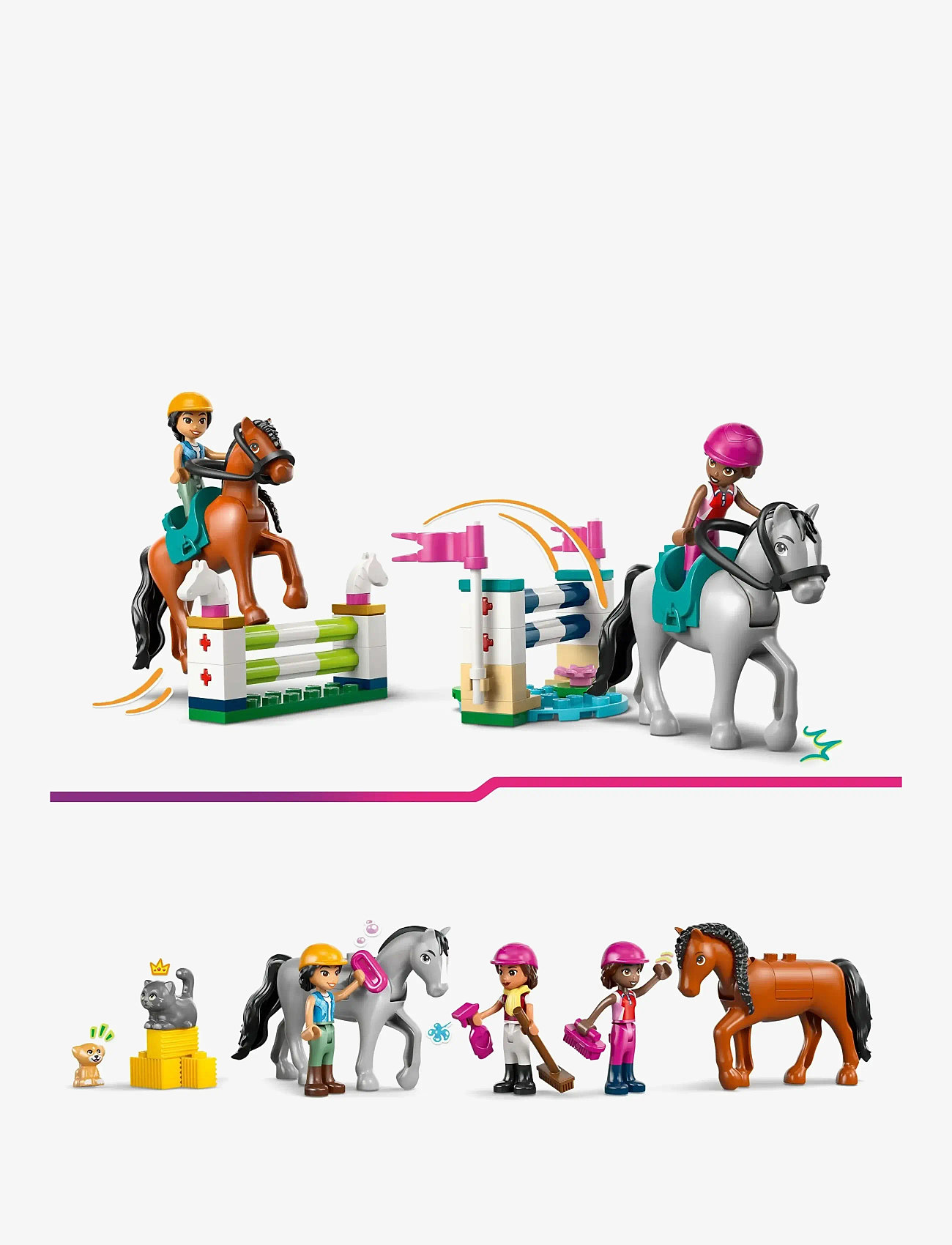 LEGO - Hestestald og rideskole 42688 - lego friends - multi - 3