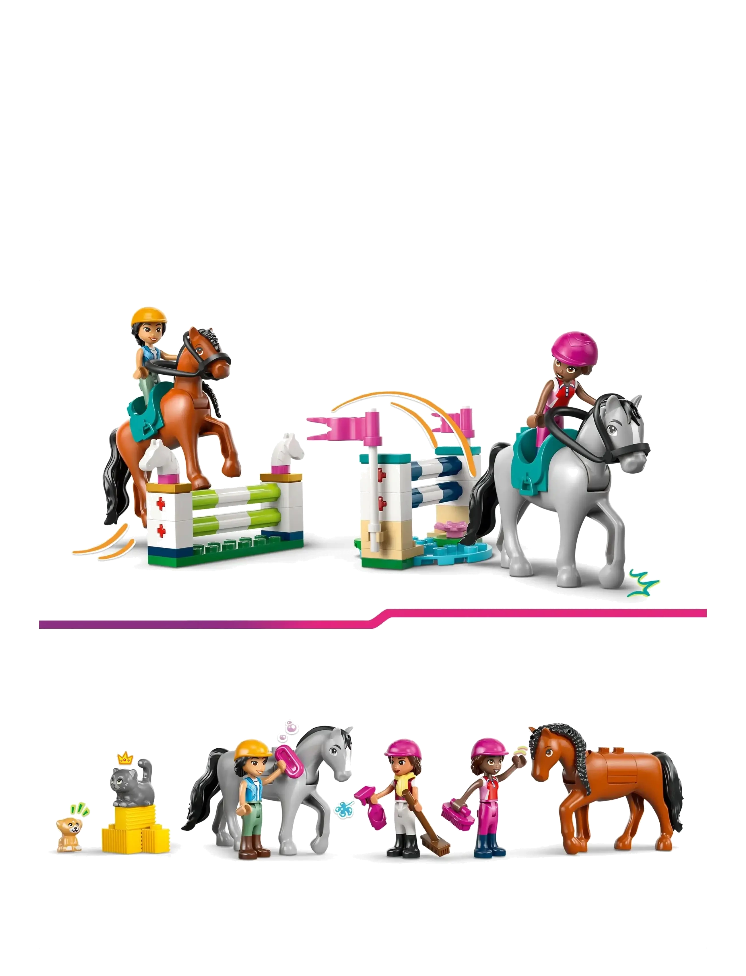 LEGO - Hestestald og rideskole 42688 - lego friends - multi - 3