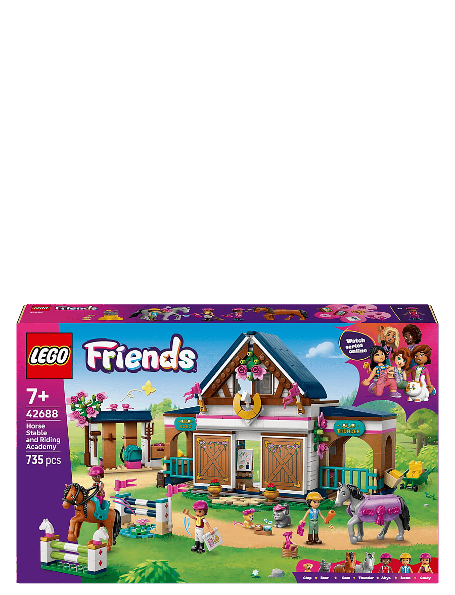 LEGO - Friends Horse Stable and Riding Academy Toy Set 42688 - lego friends - multi - 4