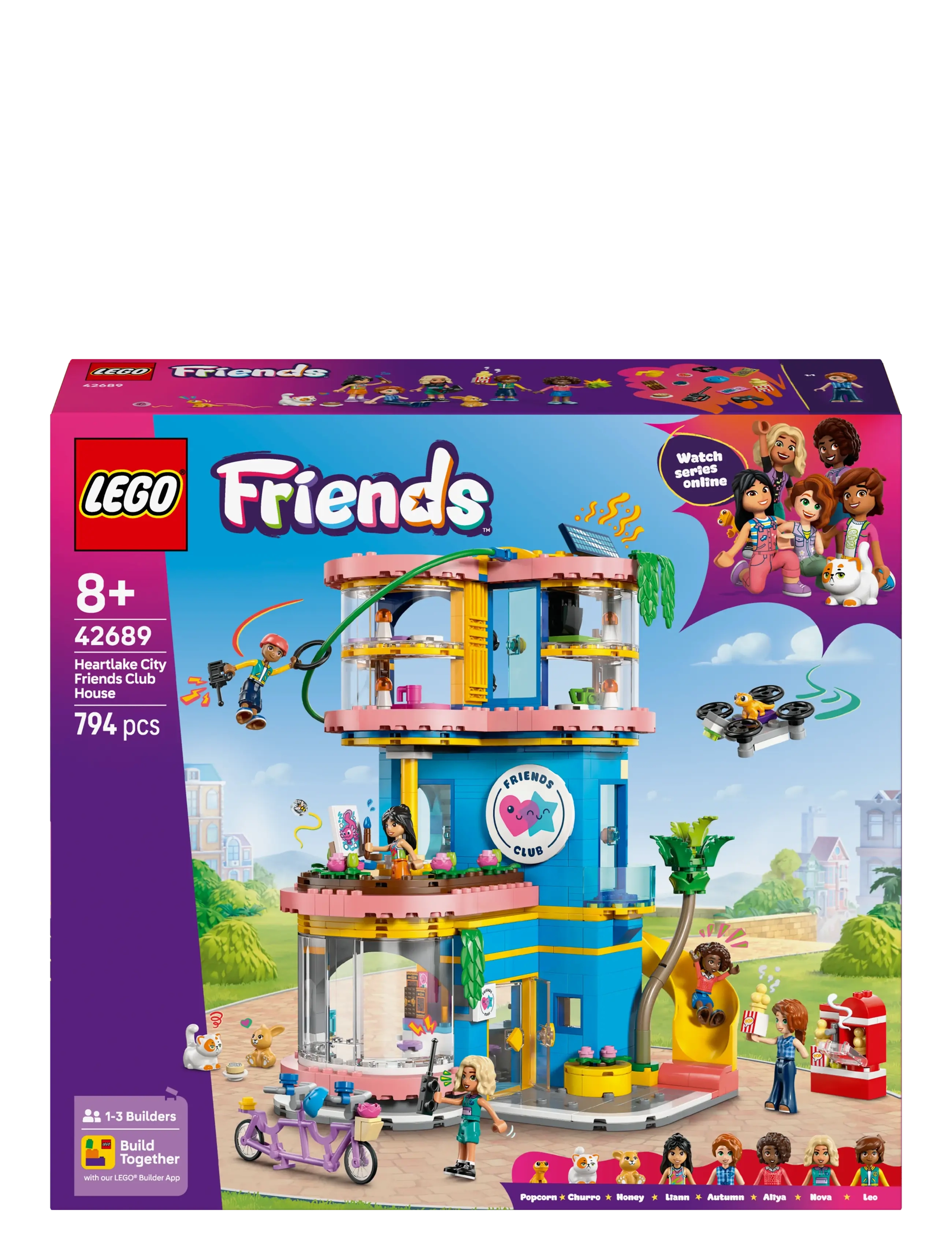 LEGO - Friends Heartlake City Friends Club House Toy 42689 - lego friends - multi - 5