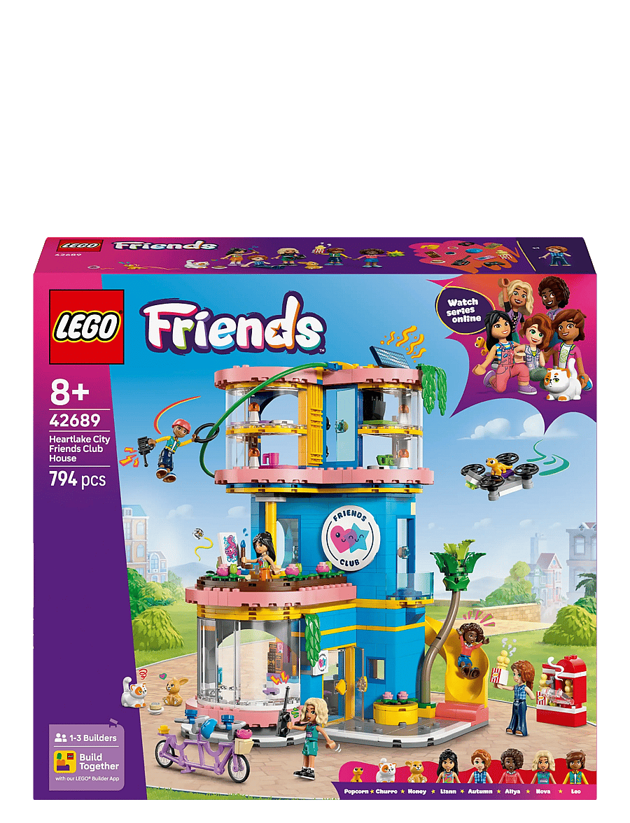 LEGO - Friends Heartlake City Friends Club House Toy 42689 - lego friends - multi - 5