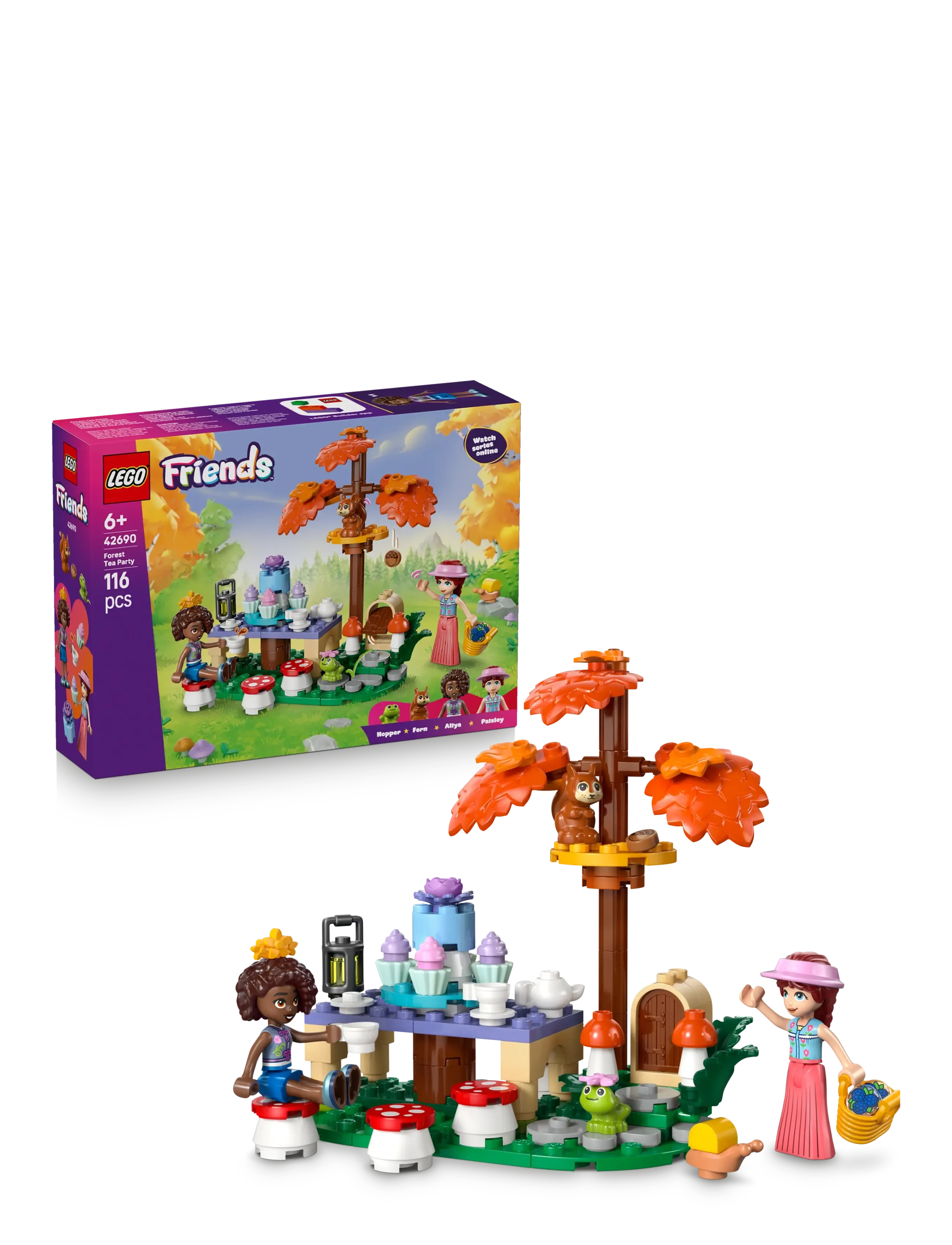 LEGO Skov-Teselskab 42690, Børn, Lego friends, Multi/mønstret, Str: ONE SIZE