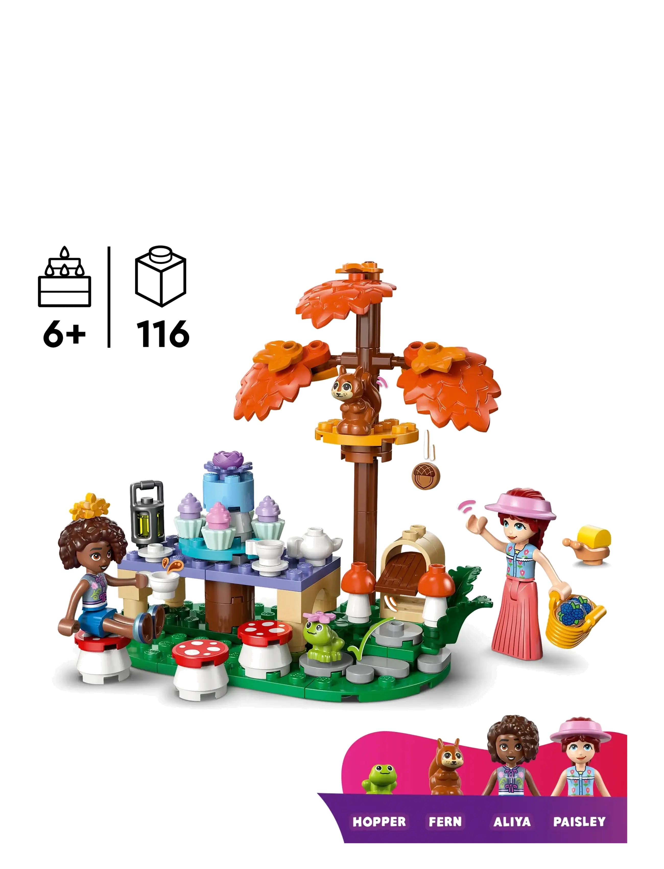 LEGO - Forest Tea Party 42690 - lego friends - multi - 1
