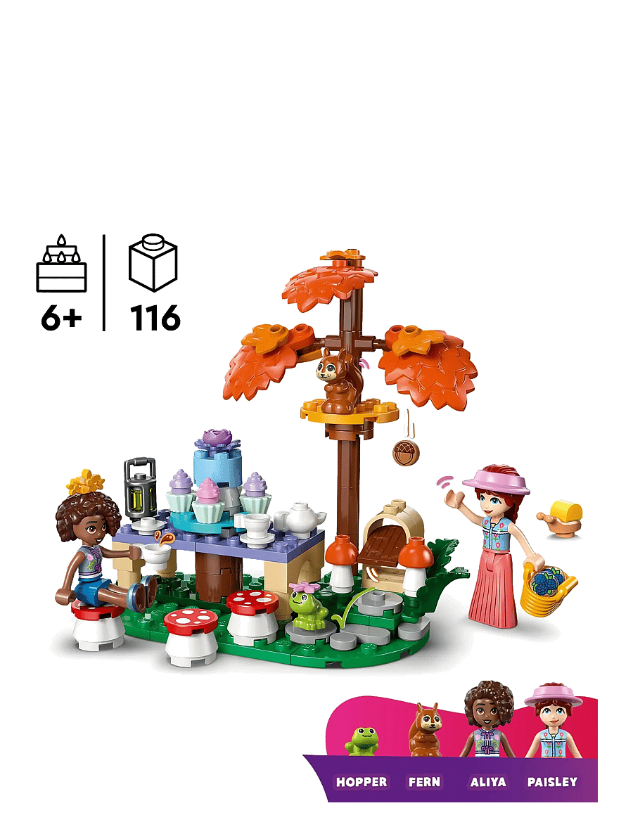 LEGO - Friends Forest Tea Party Building Toy Playset 42690 - lego friends - multi - 1