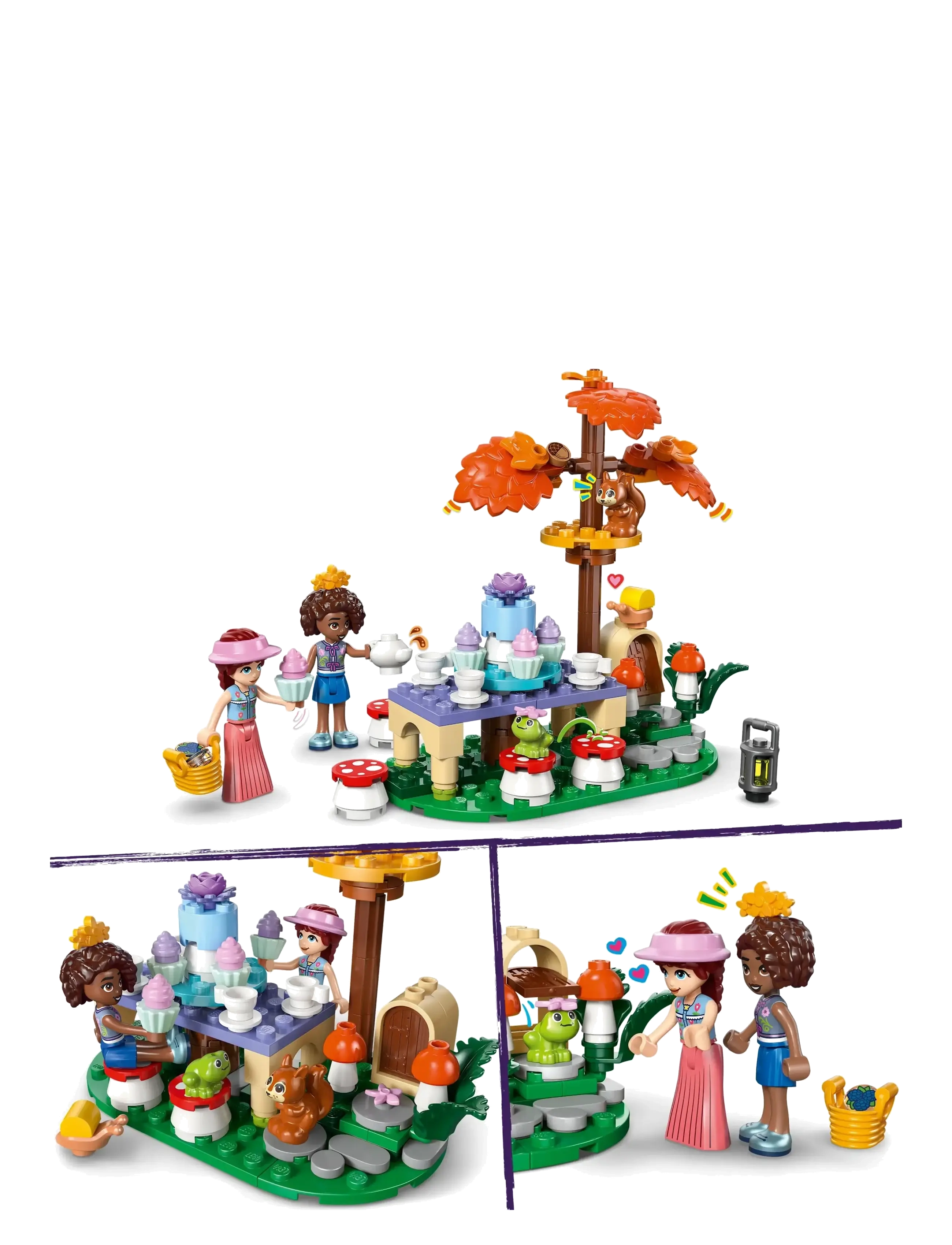 LEGO - Forest Tea Party 42690 - lego friends - multi - 3