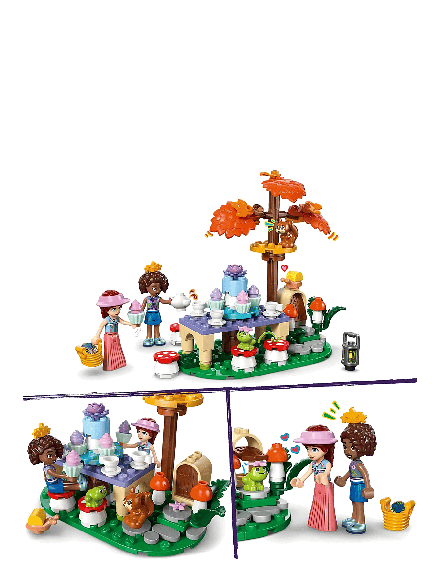 LEGO - Friends Forest Tea Party Building Toy Playset 42690 - lego friends - multi - 3