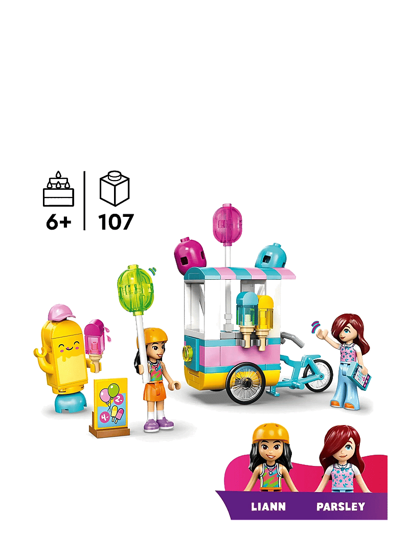 LEGO - Friends Ice Cream & Balloon Stand Building Set 42692 - lego friends - multi - 1