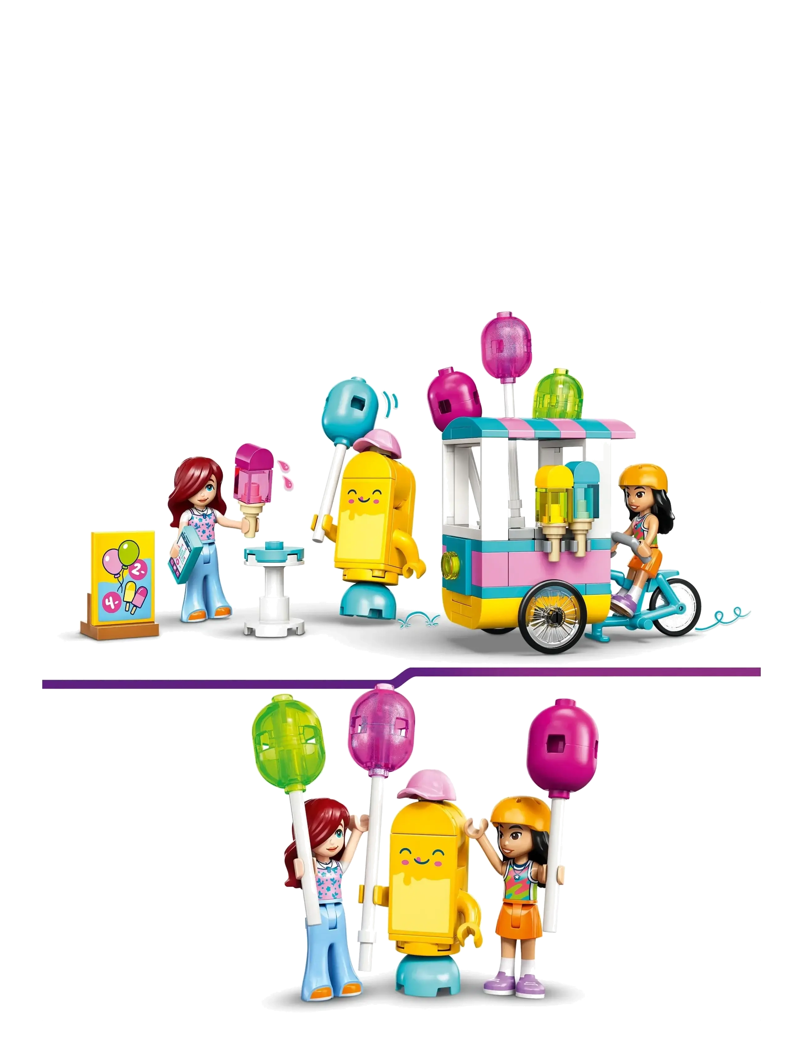 LEGO - Friends Ice Cream & Balloon Stand Building Set 42692 - lego friends - multi - 4