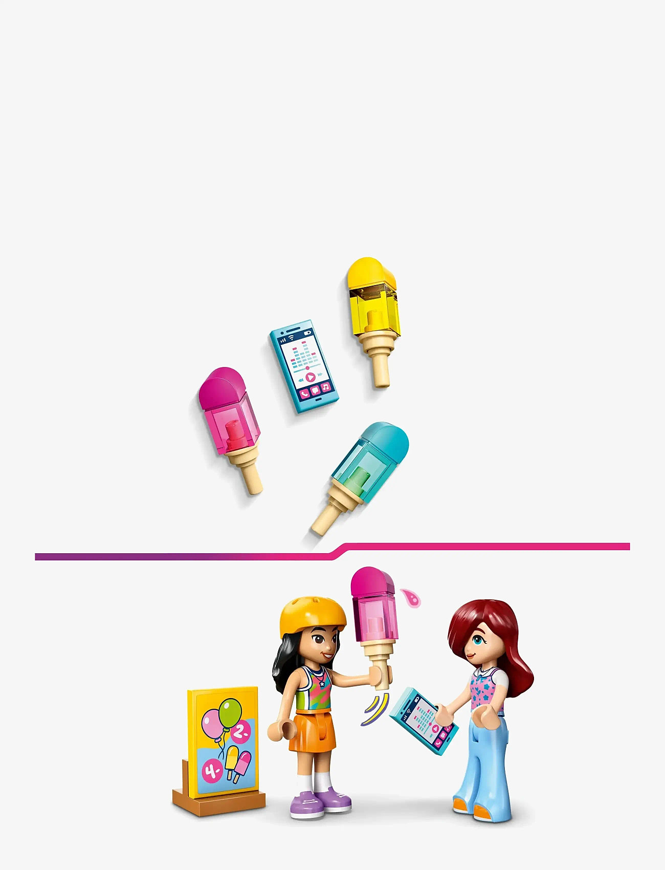 LEGO - Friends Ice Cream & Balloon Stand Building Set 42692 - lego friends - multi - 5