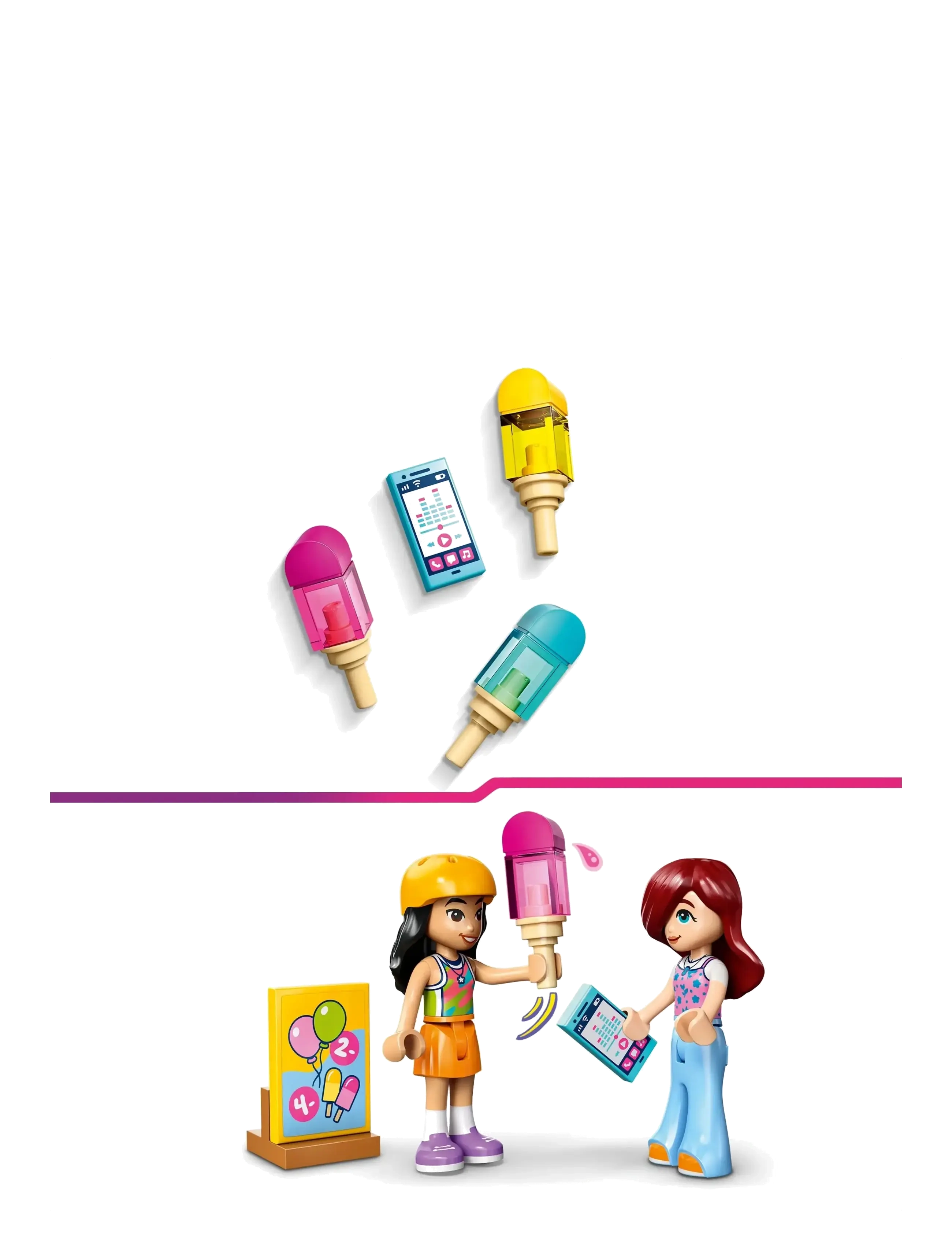 LEGO - Friends Ice Cream & Balloon Stand Building Set 42692 - lego friends - multi - 5