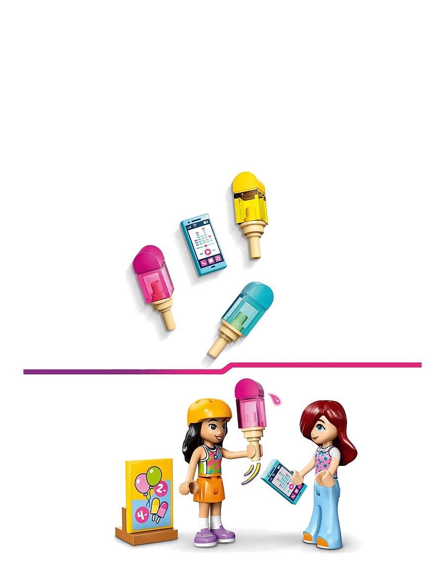 LEGO - Friends Ice Cream & Balloon Stand Building Set 42692 - lego friends - multi - 5