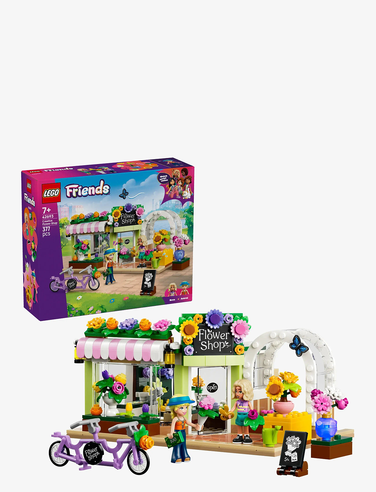 LEGO - Kreativ blomsterbutikk 42693 - lego friends - multi - 0