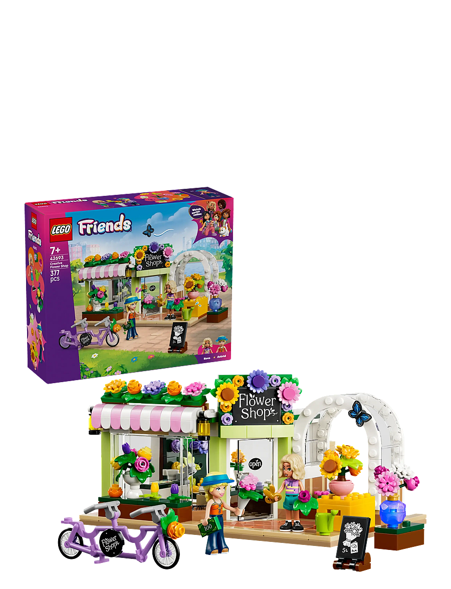 LEGO - Kreativ blomsterbutikk 42693 - lego friends - multi - 0