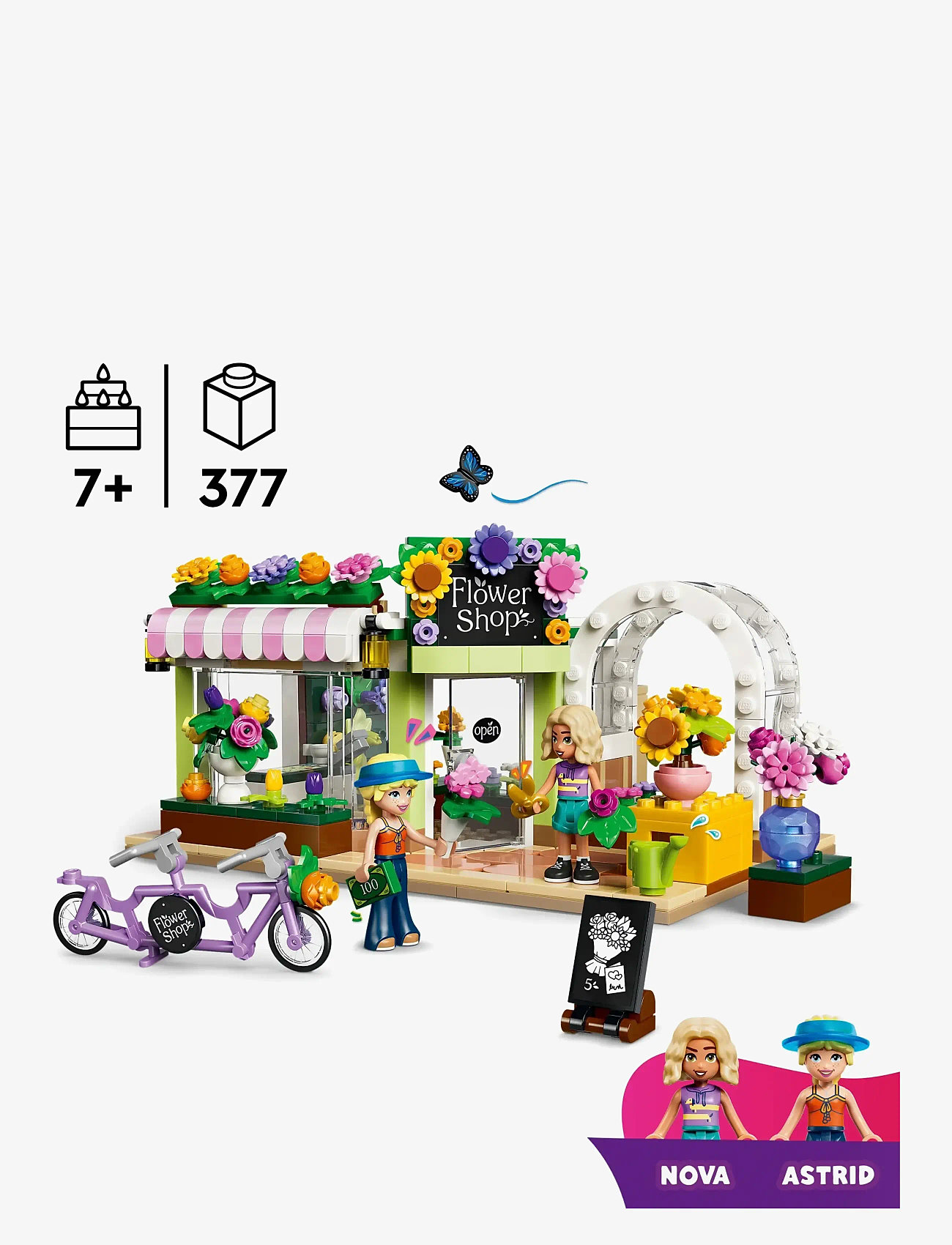 LEGO - Kreativ blomsterbutikk 42693 - lego friends - multi - 1