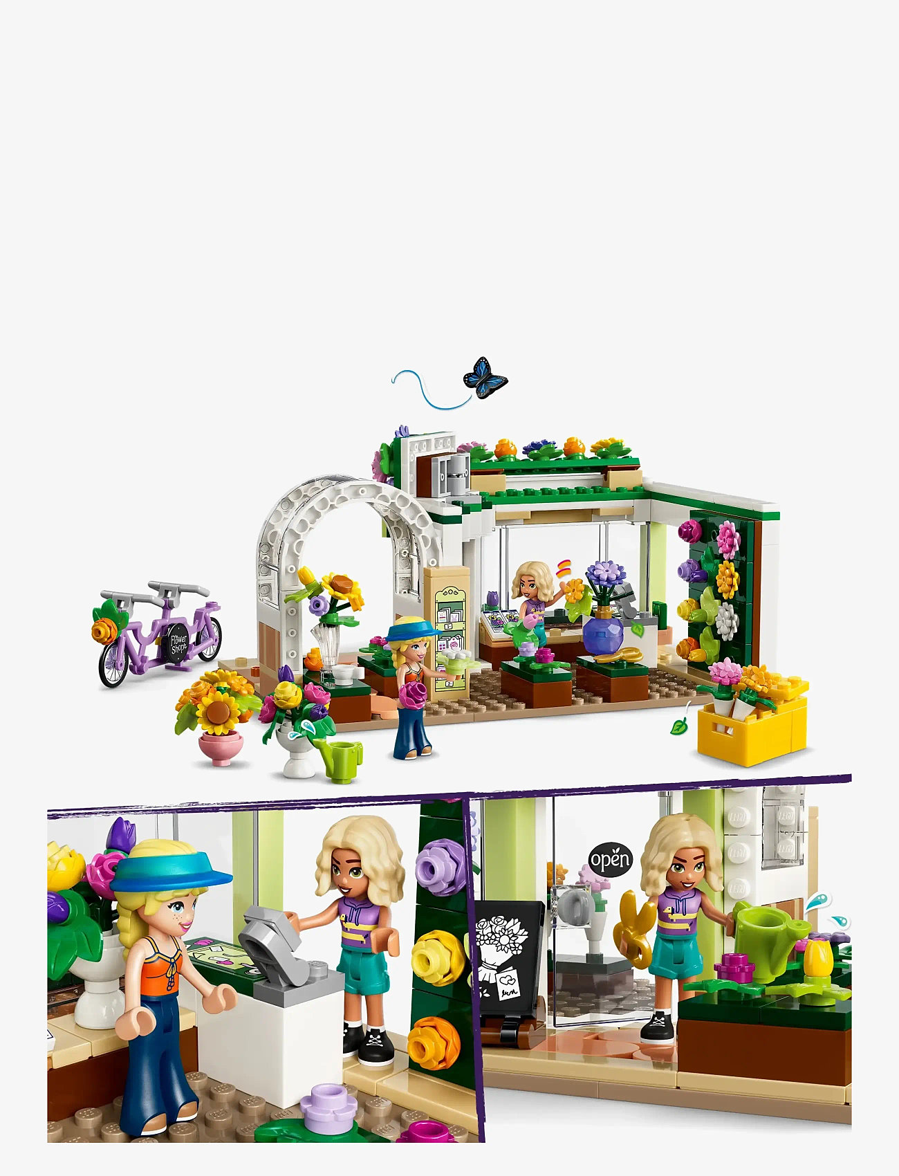 LEGO - Kreativ blomsterbutikk 42693 - lego friends - multi - 4