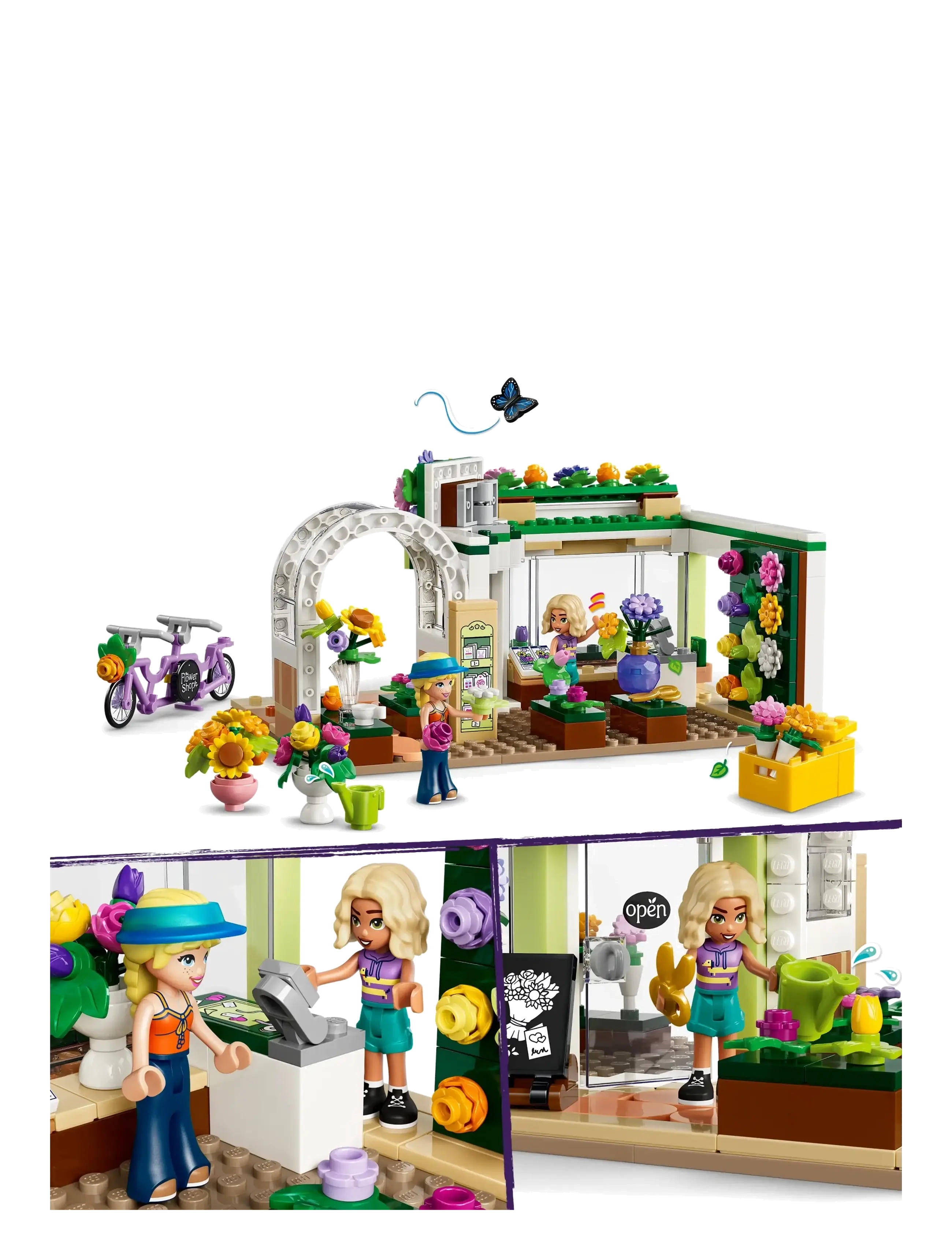 LEGO - Luovuuden kukkakauppa 42693 - lego friends - multi - 4