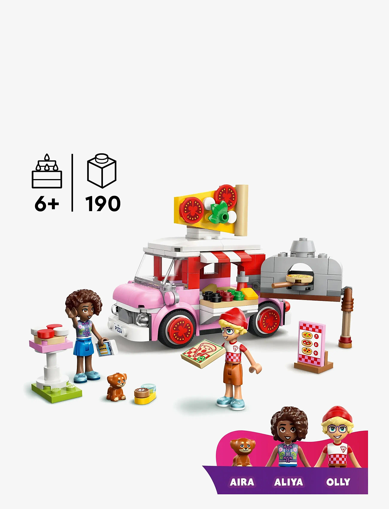 LEGO - Pizzavogn 42694 - lego friends - multi - 1