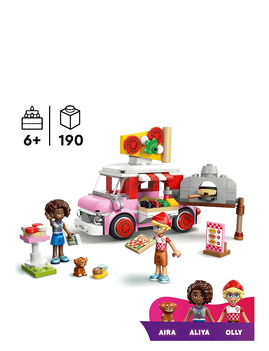 LEGO - Friends Pizza Truck Building Toy Playset 42694 - lego friends - multi - 1