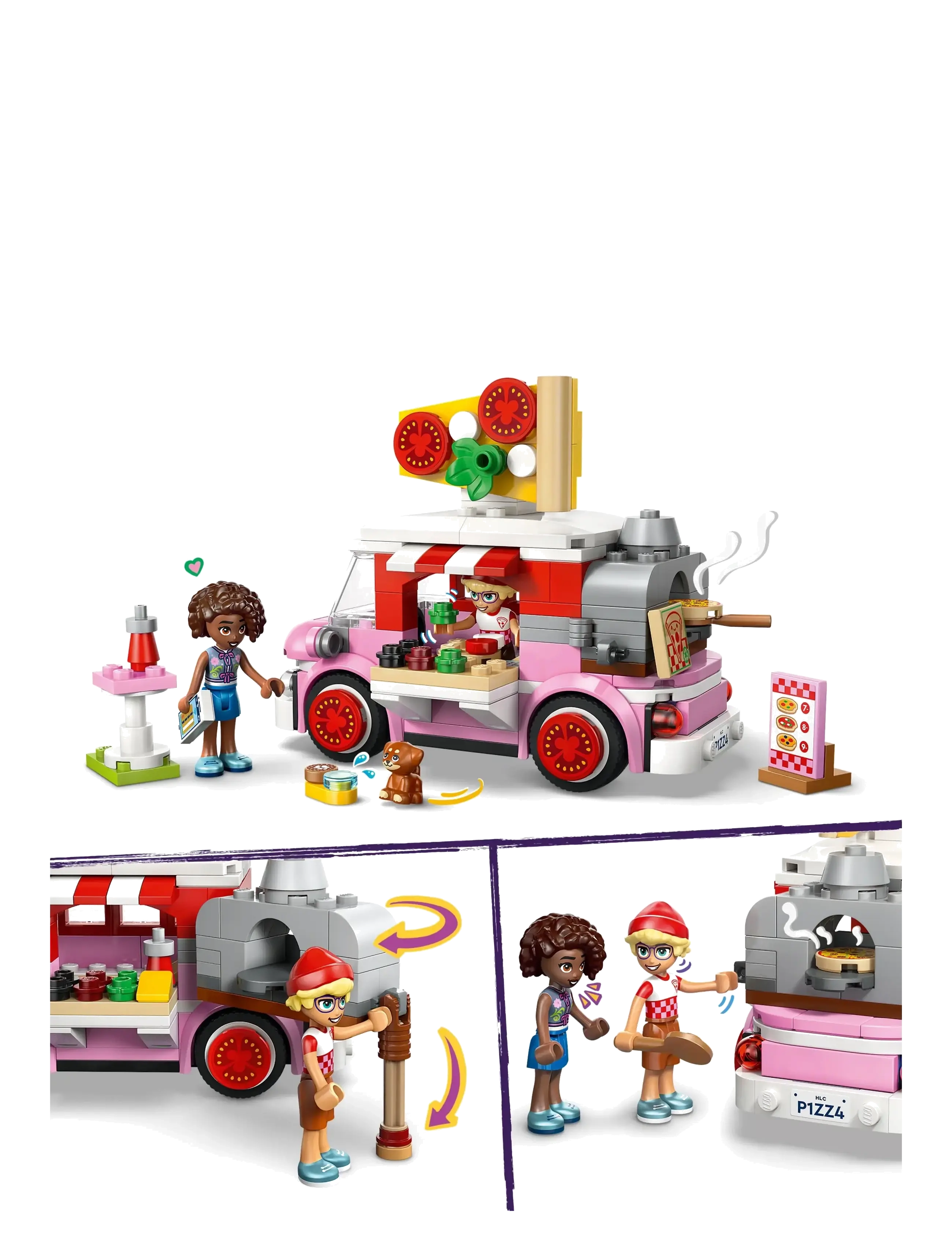 LEGO - Pizza Truck 42694 - lego friends - multi - 3