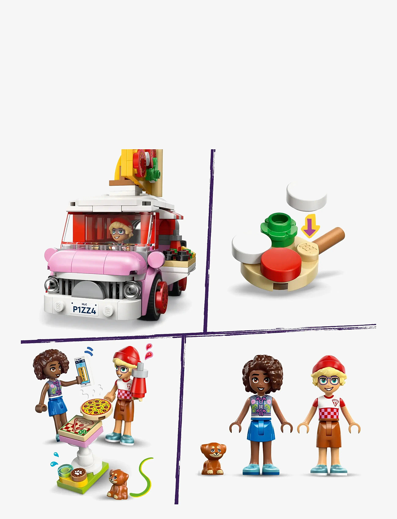 LEGO - Pizzavogn 42694 - lego friends - multi - 4