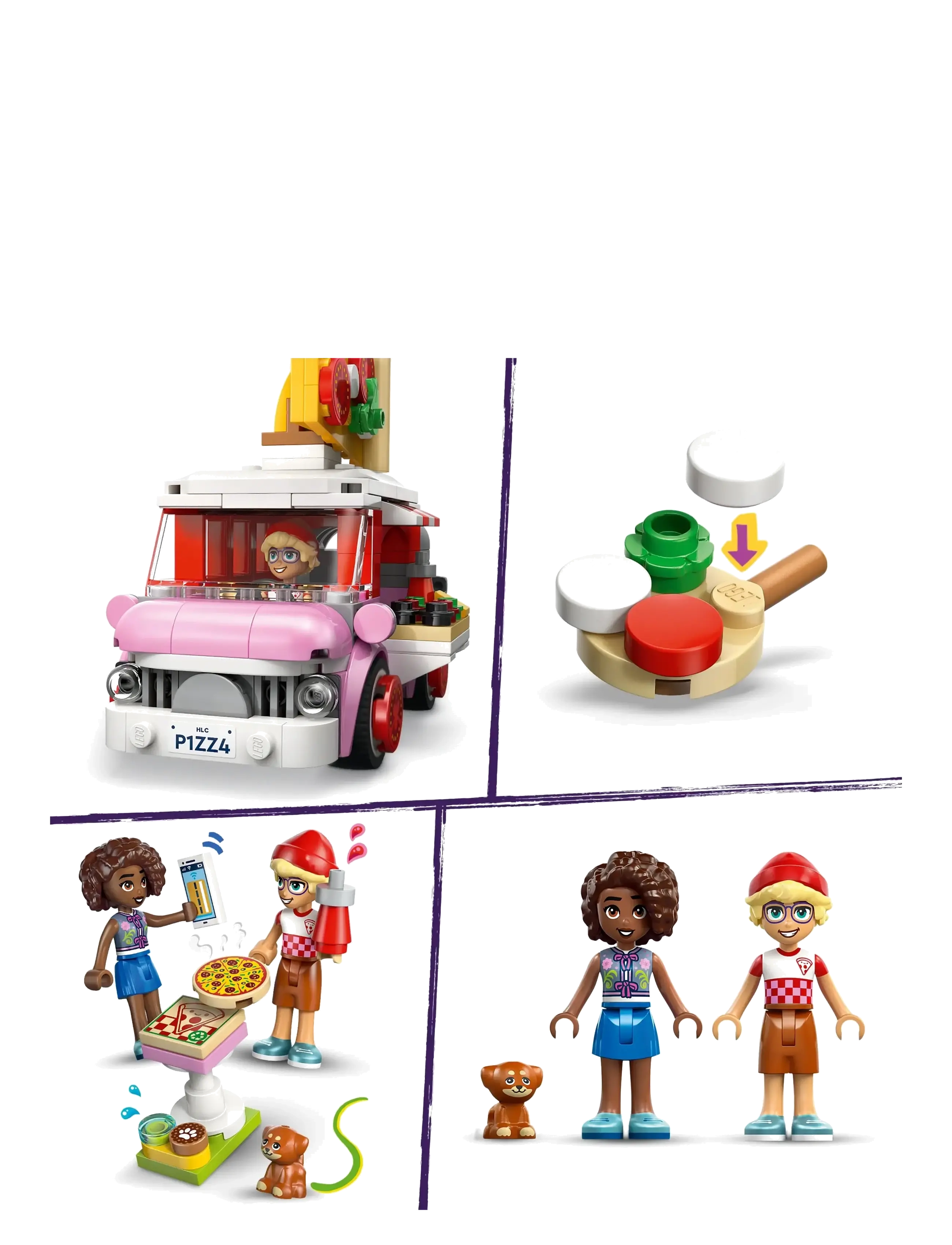 LEGO - Pizza Truck 42694 - lego friends - multi - 4