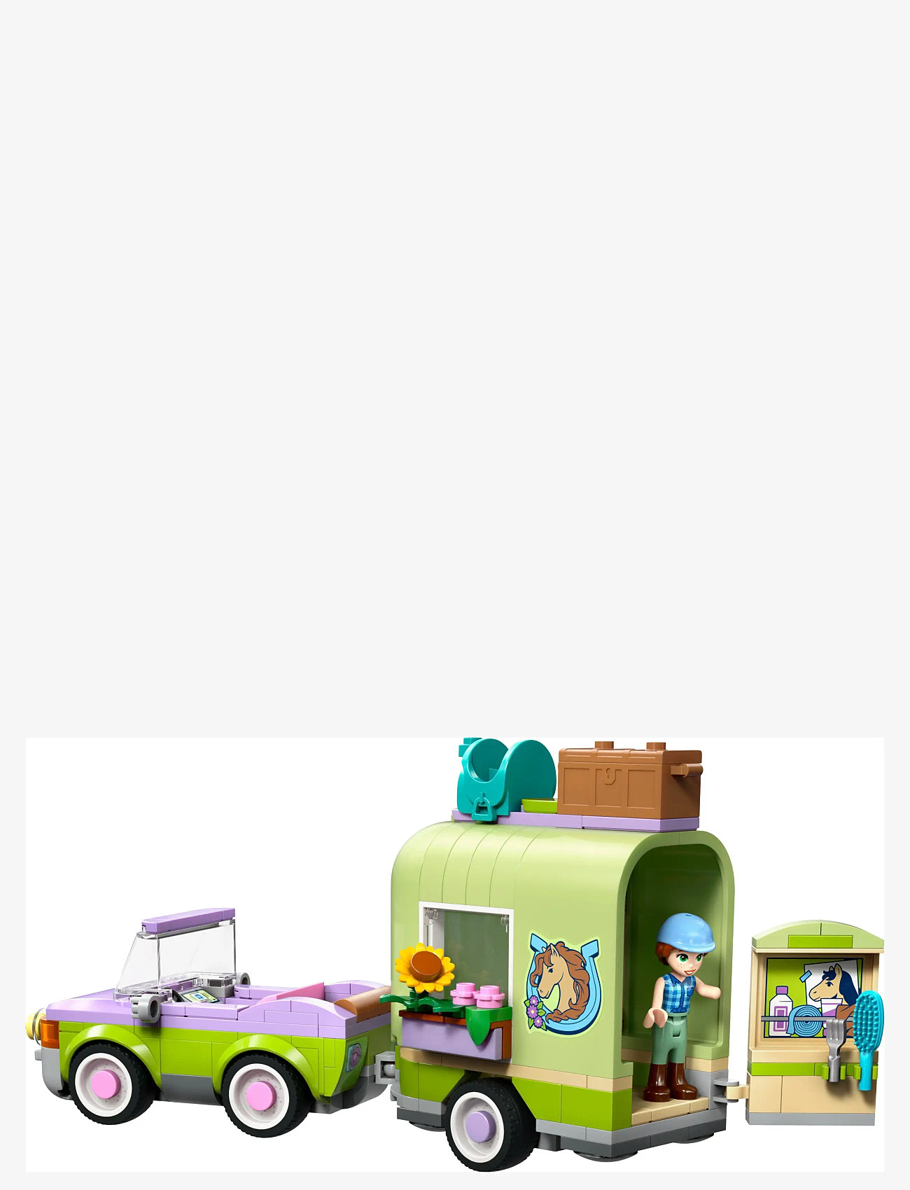 LEGO - Friends Horse & Baby Foal Trailer Toy Set 42695 - lego friends - multi - 2