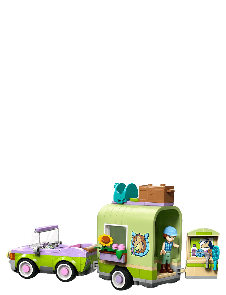 LEGO - Friends Horse & Baby Foal Trailer Toy Set 42695 - lego friends - multi - 2