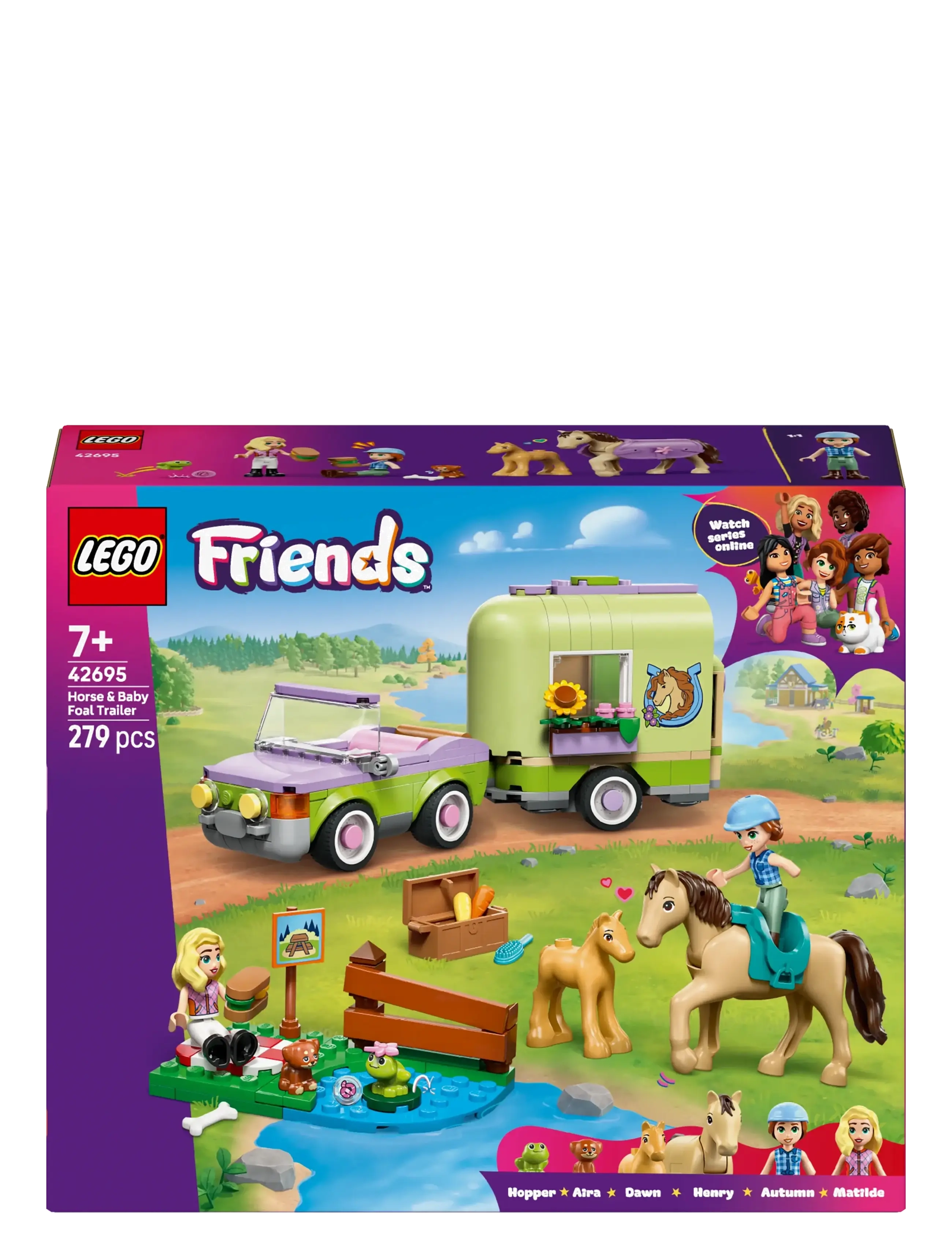 LEGO - Häst- och fölvagn 42695 - multi - 5