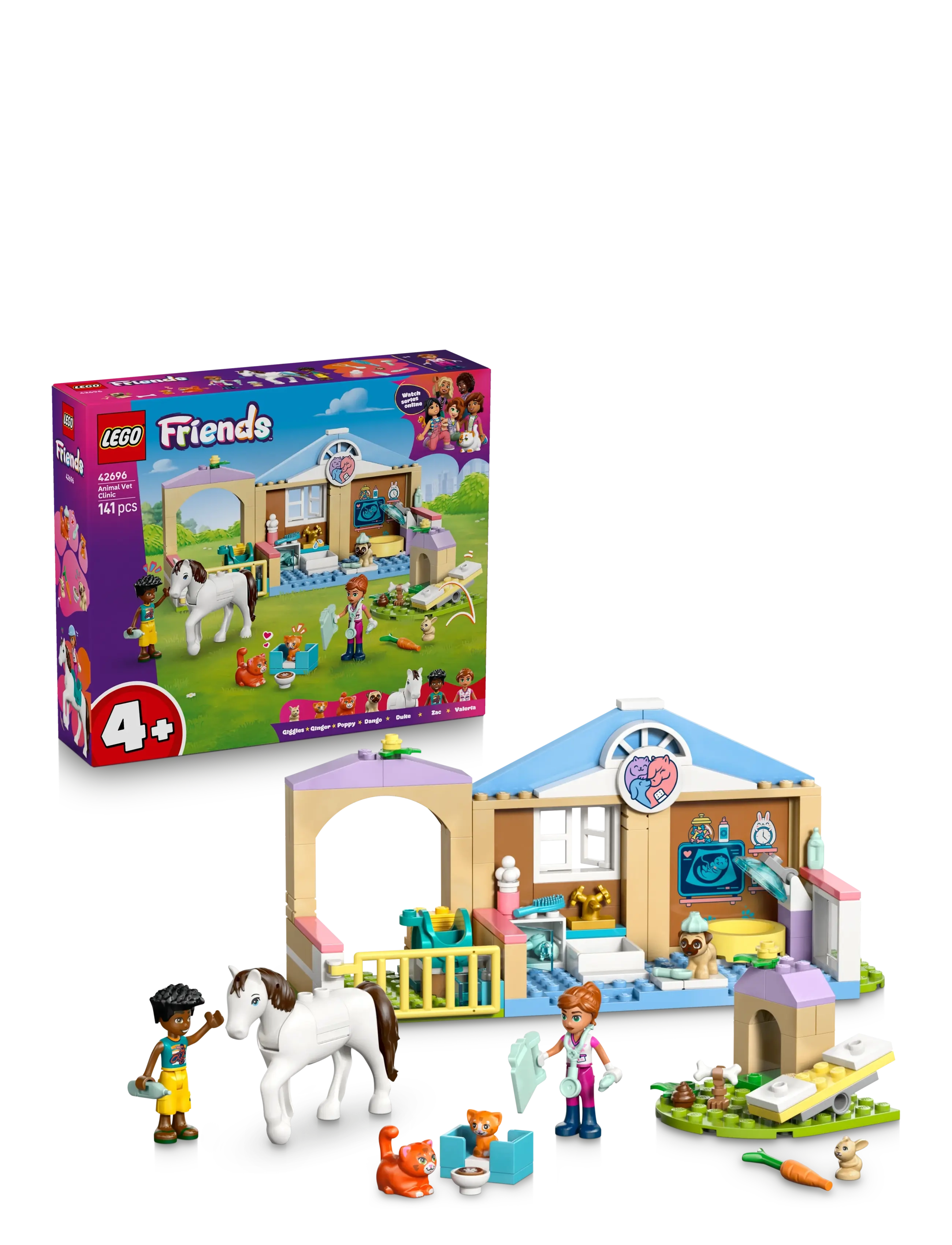 LEGO Dyrlægeklinik 42696, One Size, Lego Spielzeug, Mehrfarbig/gemustert - friends, Kinder