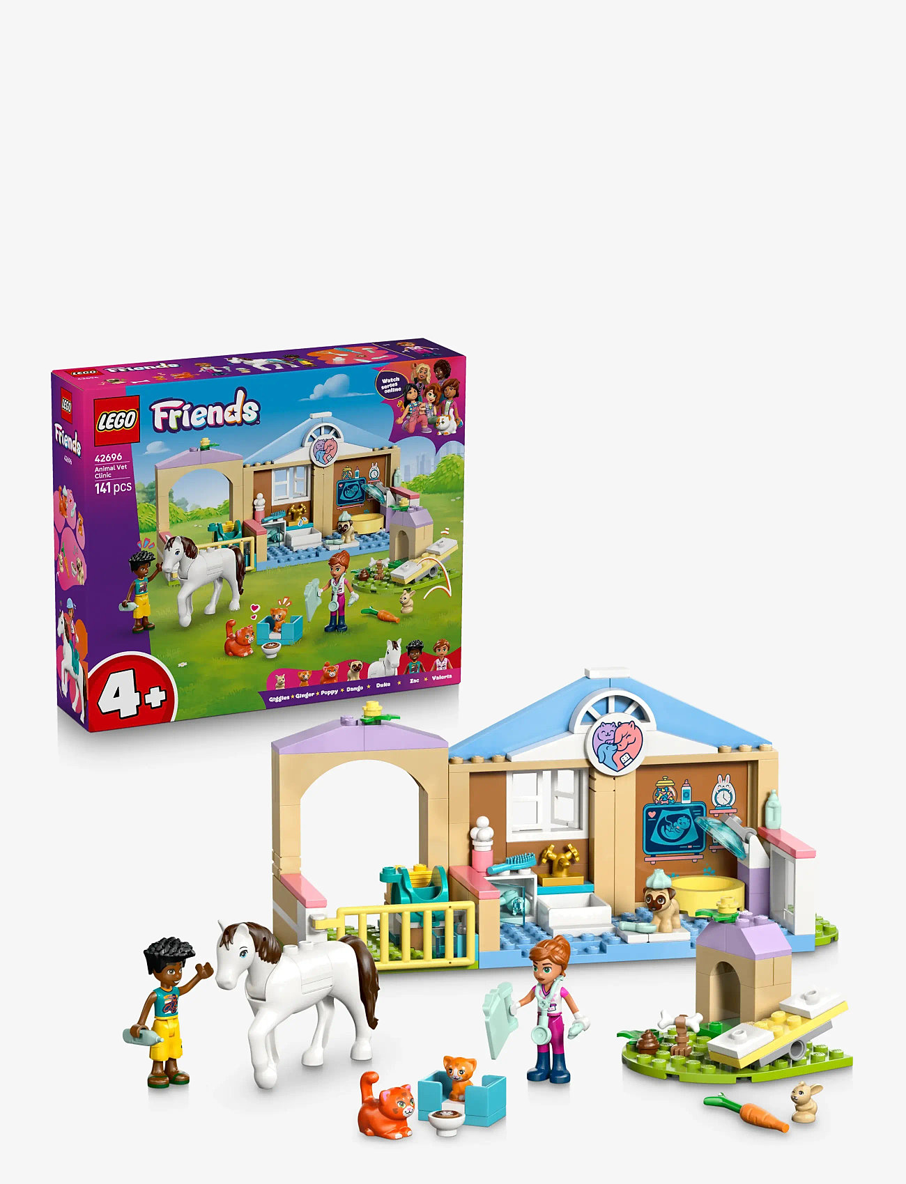 LEGO - Dyrlægeklinik 42696 - lego friends - multi - 0