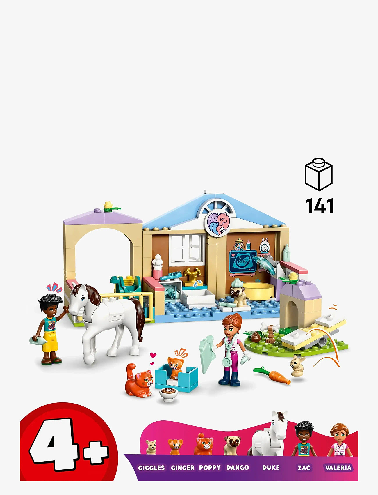LEGO - Dyrlægeklinik 42696 - lego friends - multi - 1