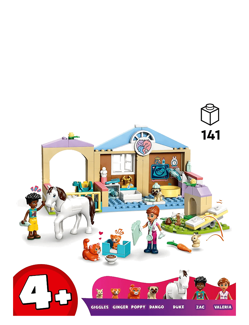 LEGO - Friends Animal Vet Clinic 42696 - lego friends - multi - 1