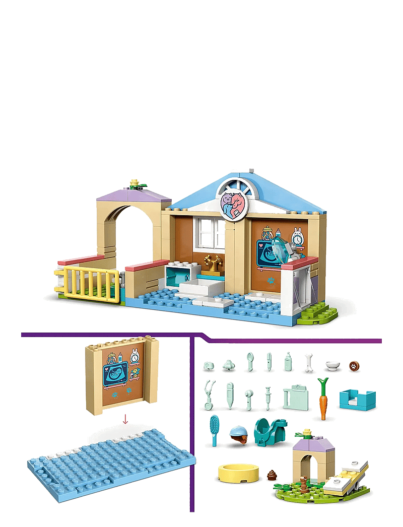 LEGO - Friends Animal Vet Clinic 42696 - lego friends - multi - 3