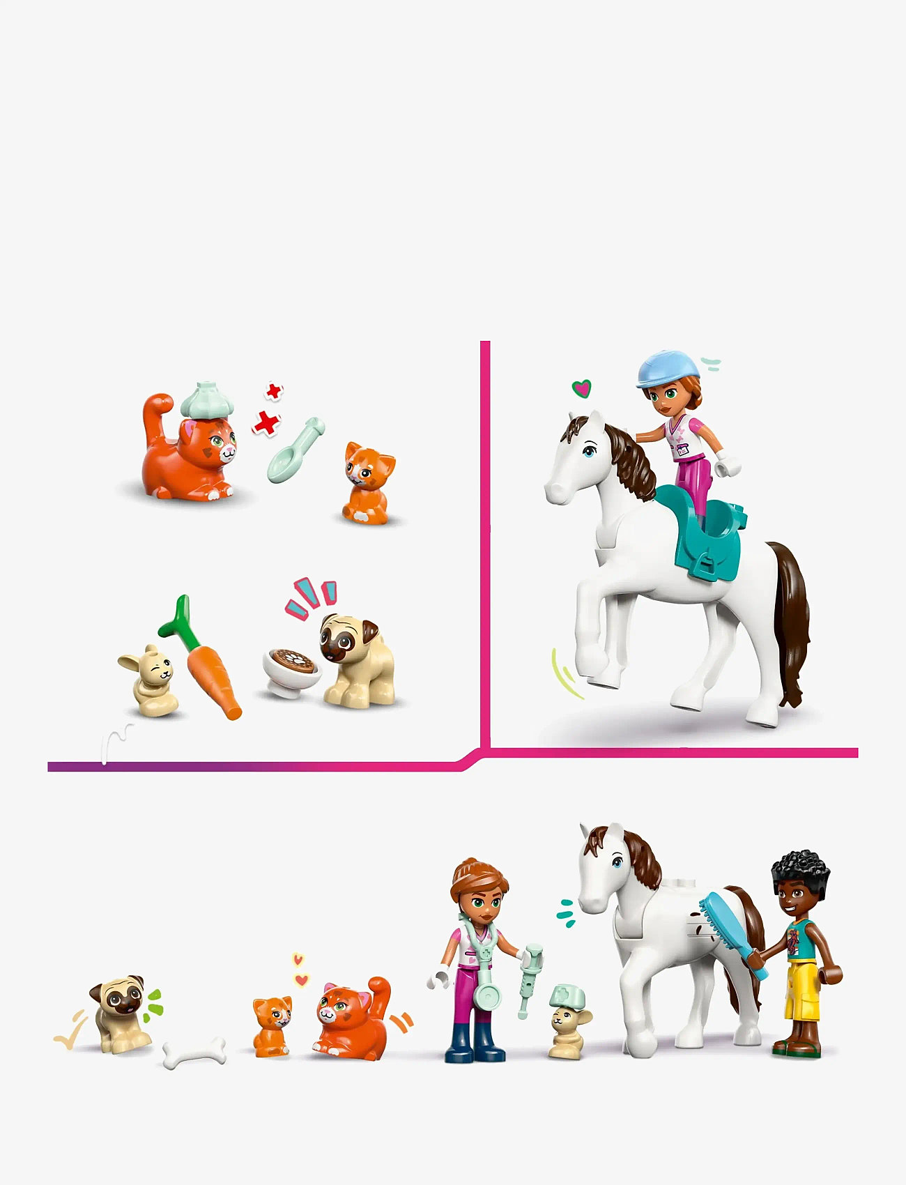 LEGO - Dyrlægeklinik 42696 - lego friends - multi - 4