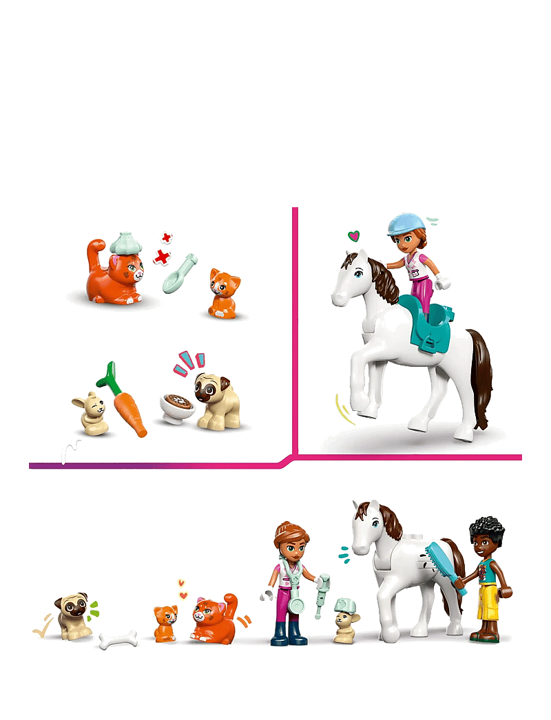 LEGO - Friends Animal Vet Clinic 42696 - lego friends - multi - 4