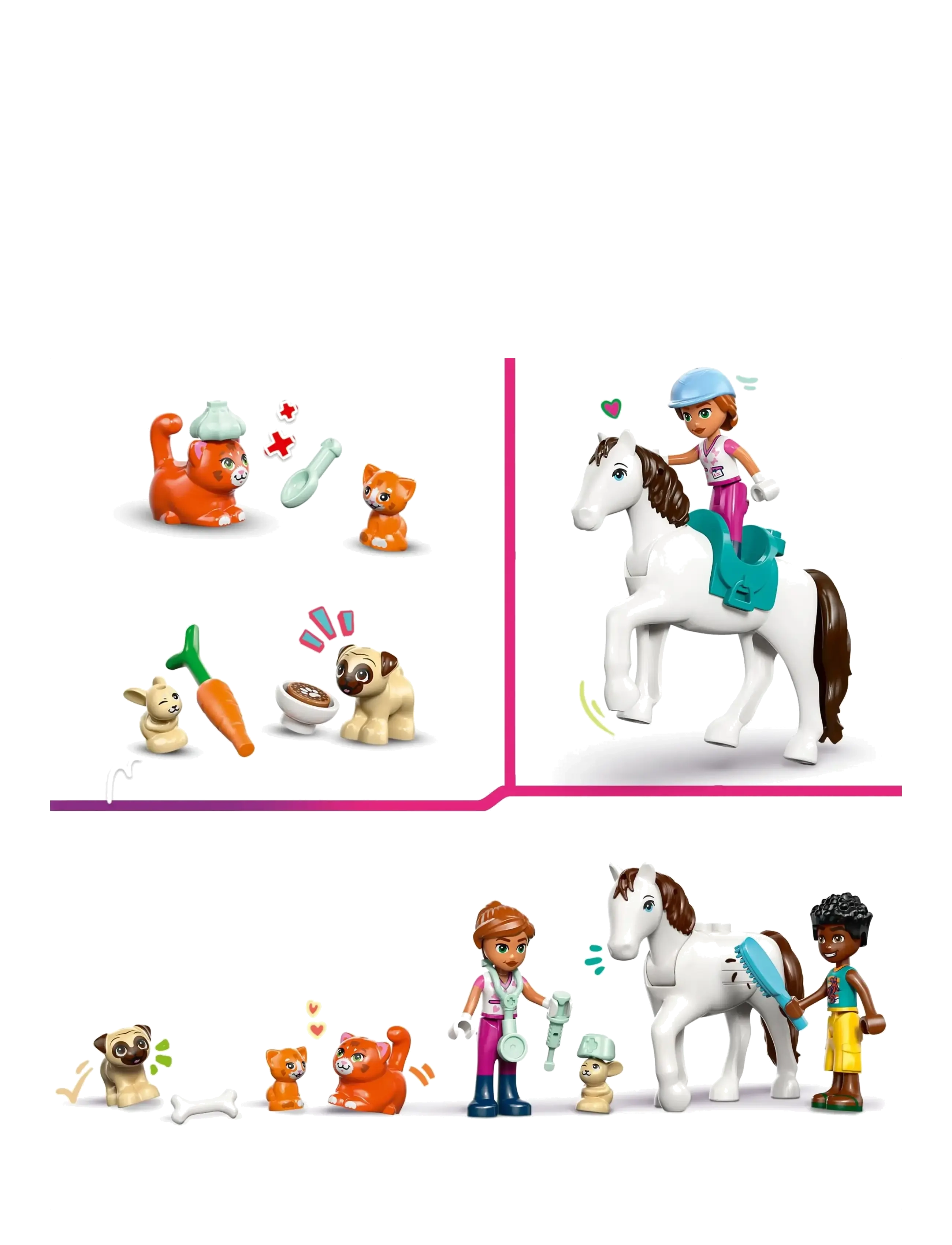 LEGO - Dyrlægeklinik 42696 - lego friends - multi - 4