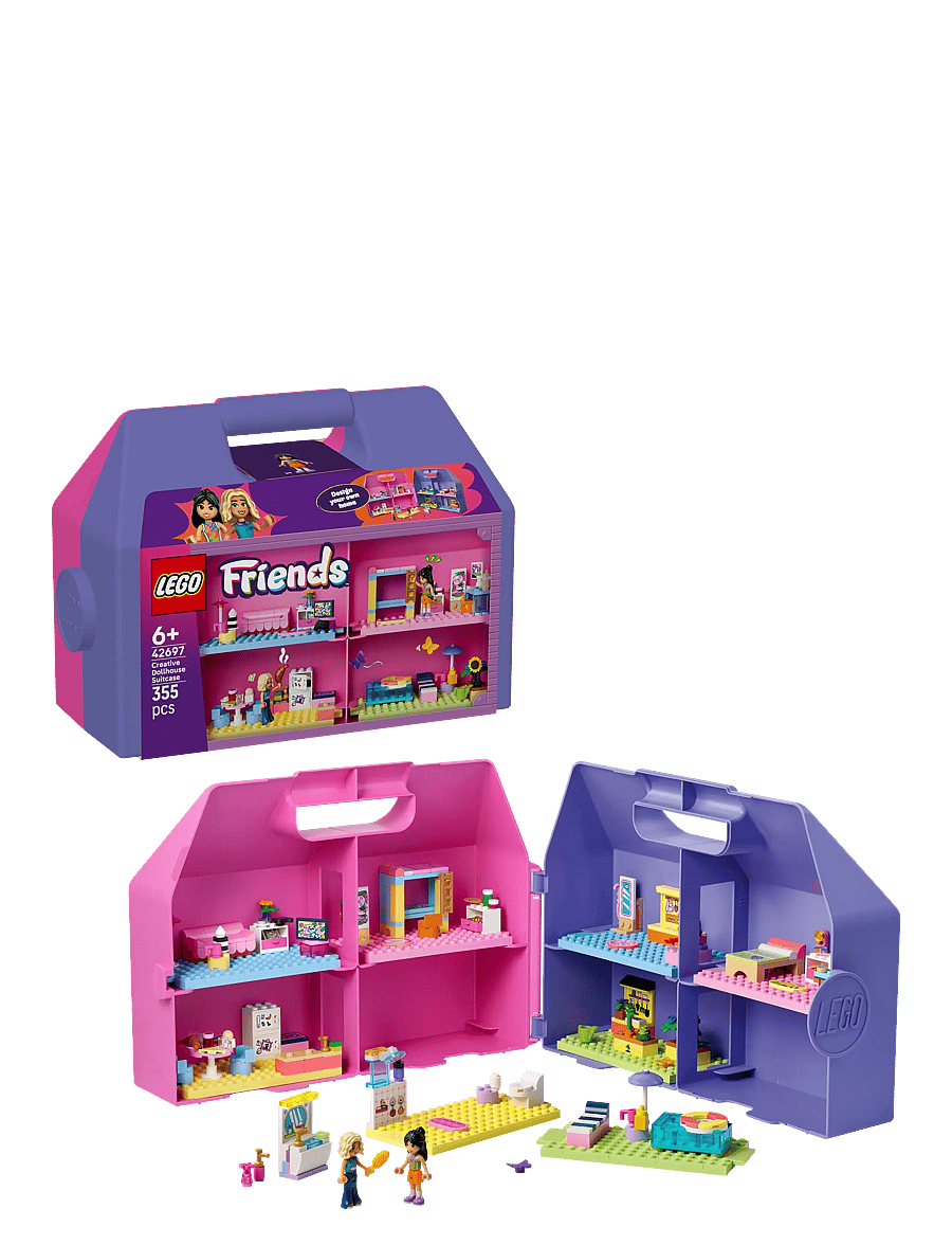 LEGO - Kreativ dukkehuskuffert 42697 - lego friends - multi - 0