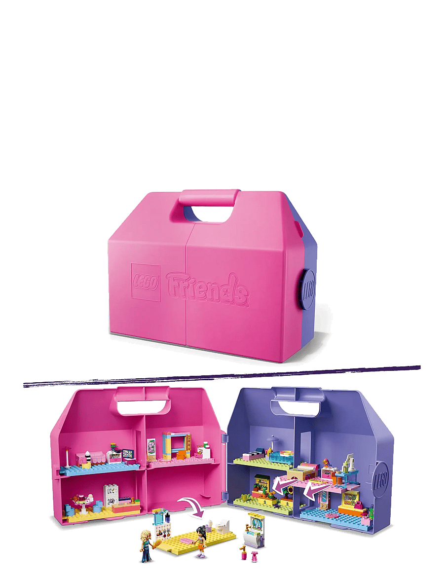 LEGO - Kreativ dukkehuskuffert 42697 - lego friends - multi - 2