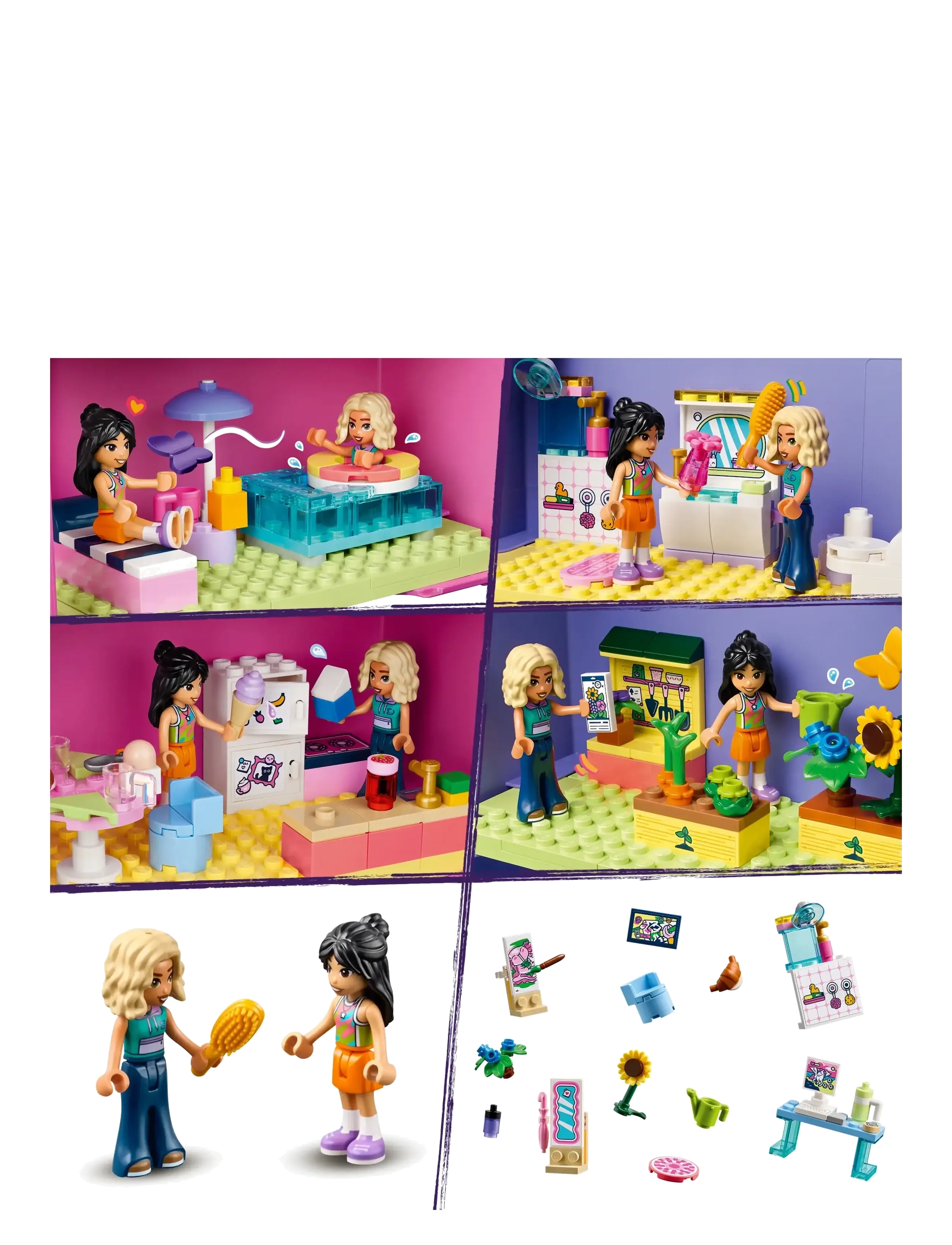 LEGO - Creative Dollhouse Suitcase 42697 - lego friends - multi - 3