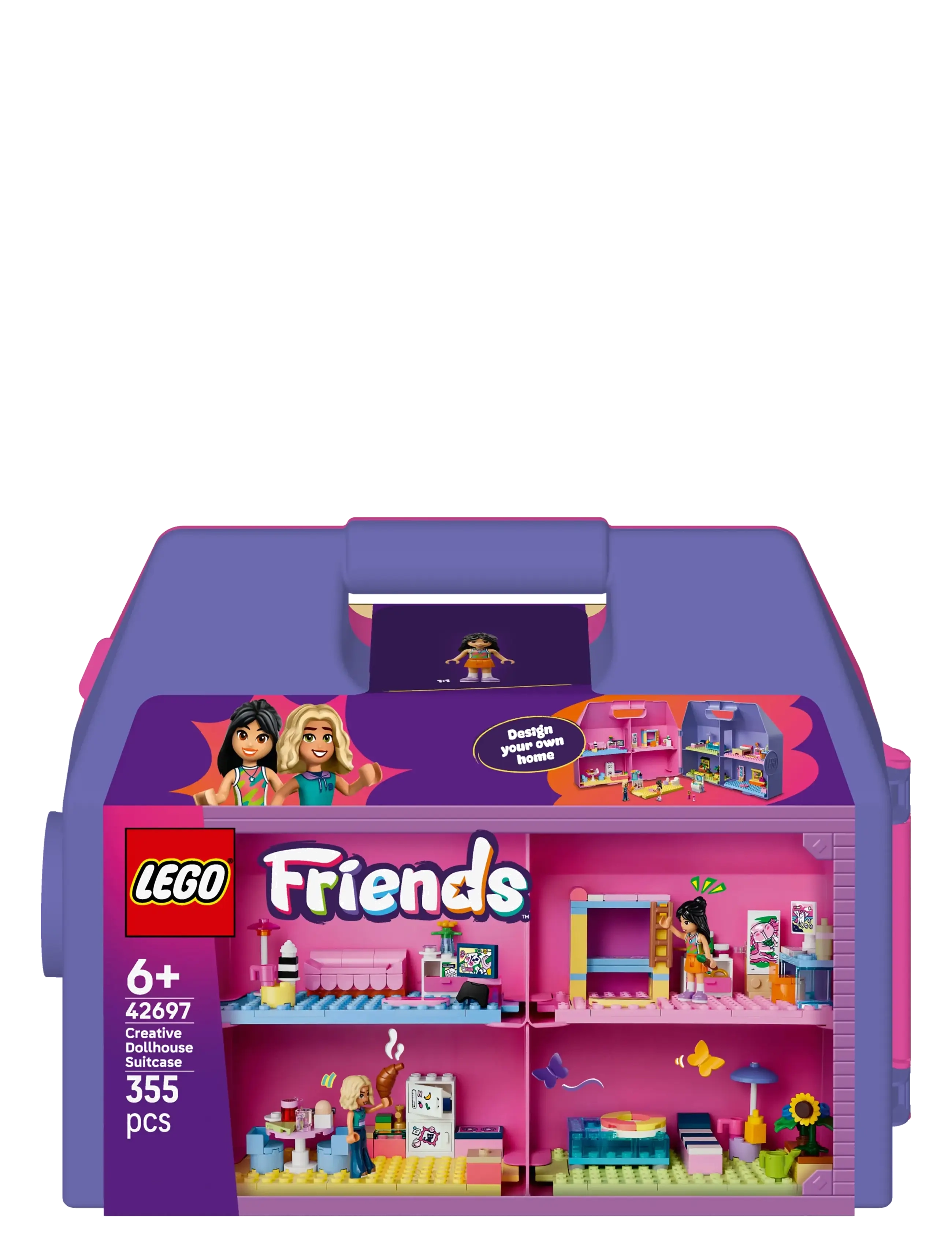 LEGO - Creative Dollhouse Suitcase 42697 - lego friends - multi - 4