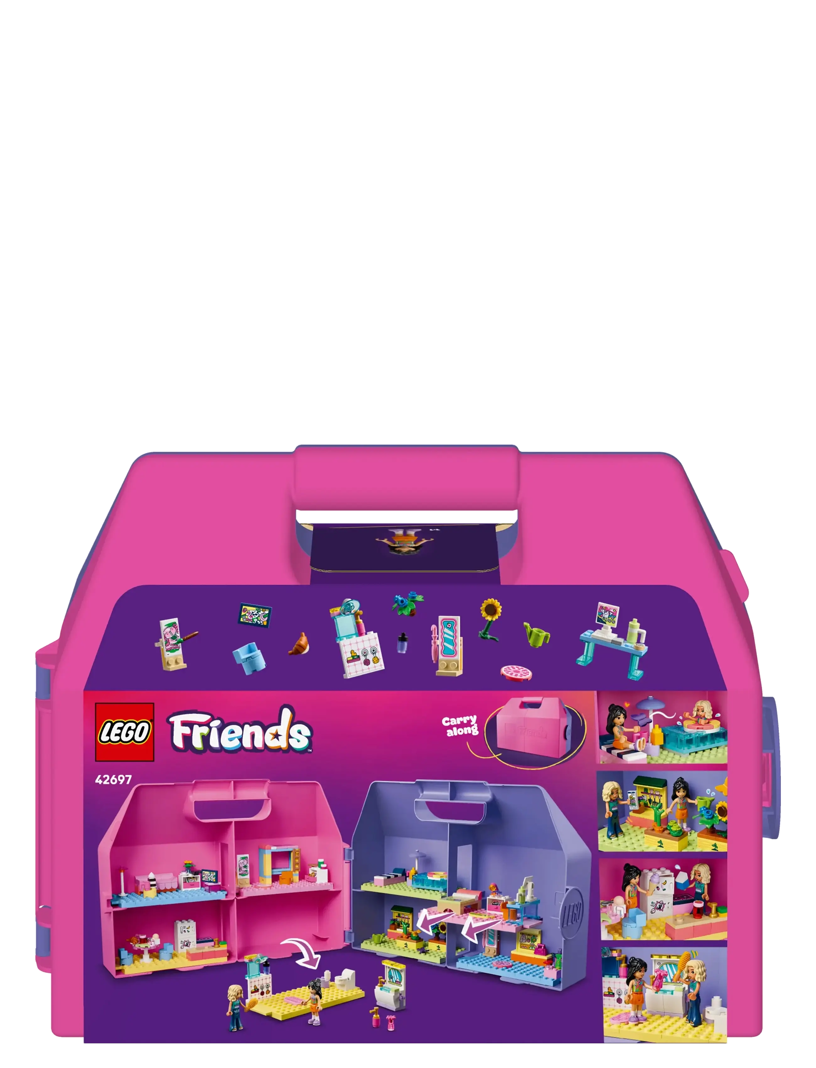 LEGO - Creative Dollhouse Suitcase 42697 - lego friends - multi - 5