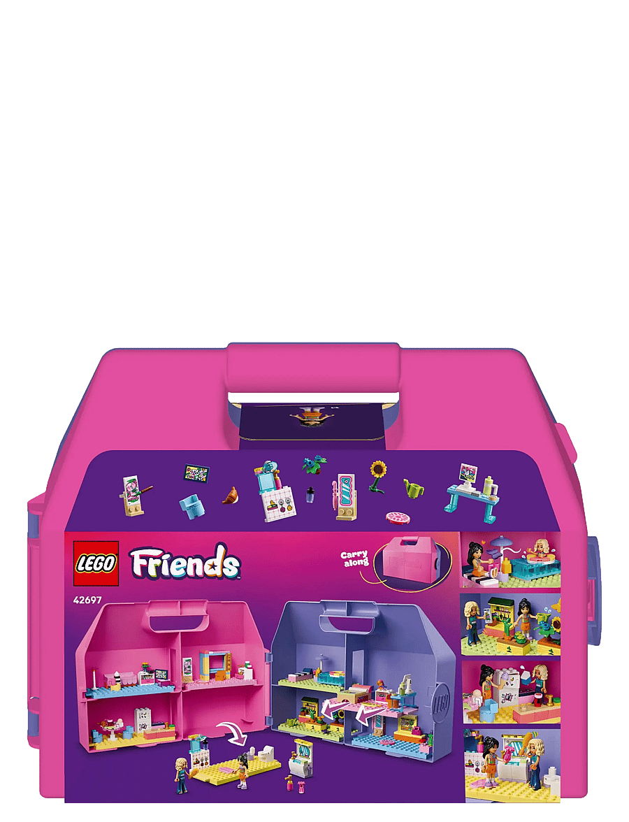 LEGO - Kreativ dukkehuskuffert 42697 - lego friends - multi - 5