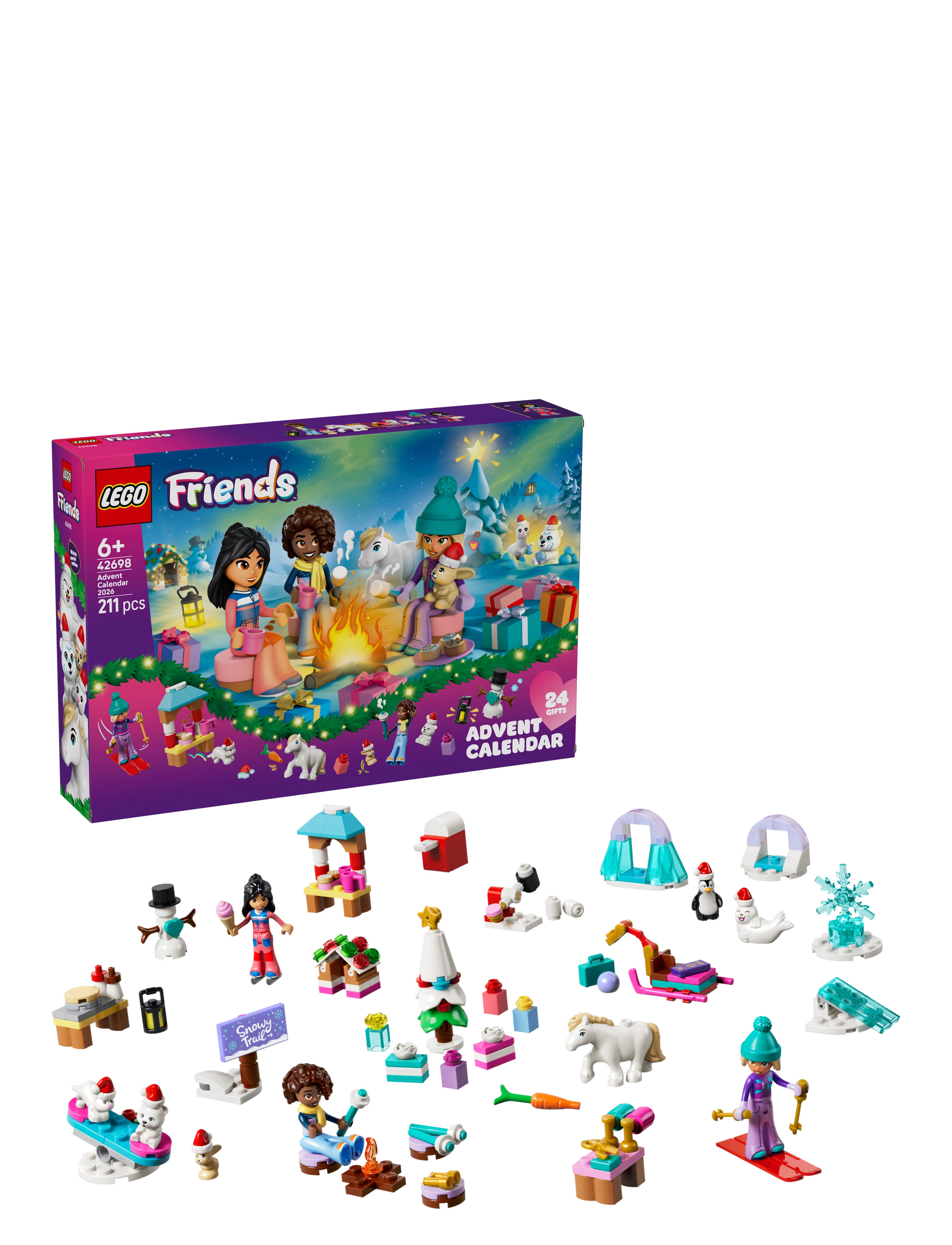 LEGO Friends Advent Calendar 2026 Christmas Toy 42698 - Neuheiten - MULTI / multi