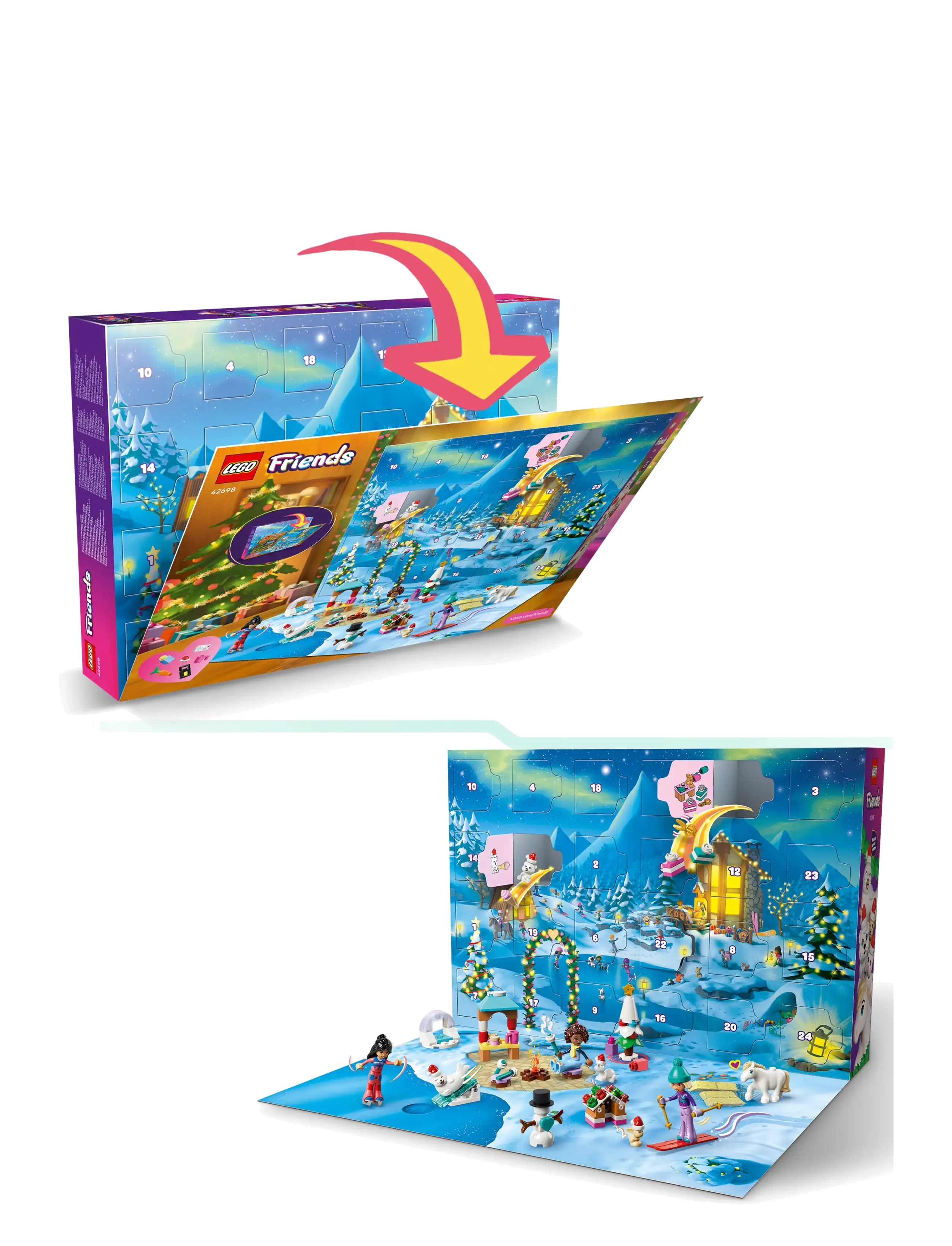 LEGO - Friends Advent Calendar 2026 Christmas Toy 42698 - lego friends - multi - 2