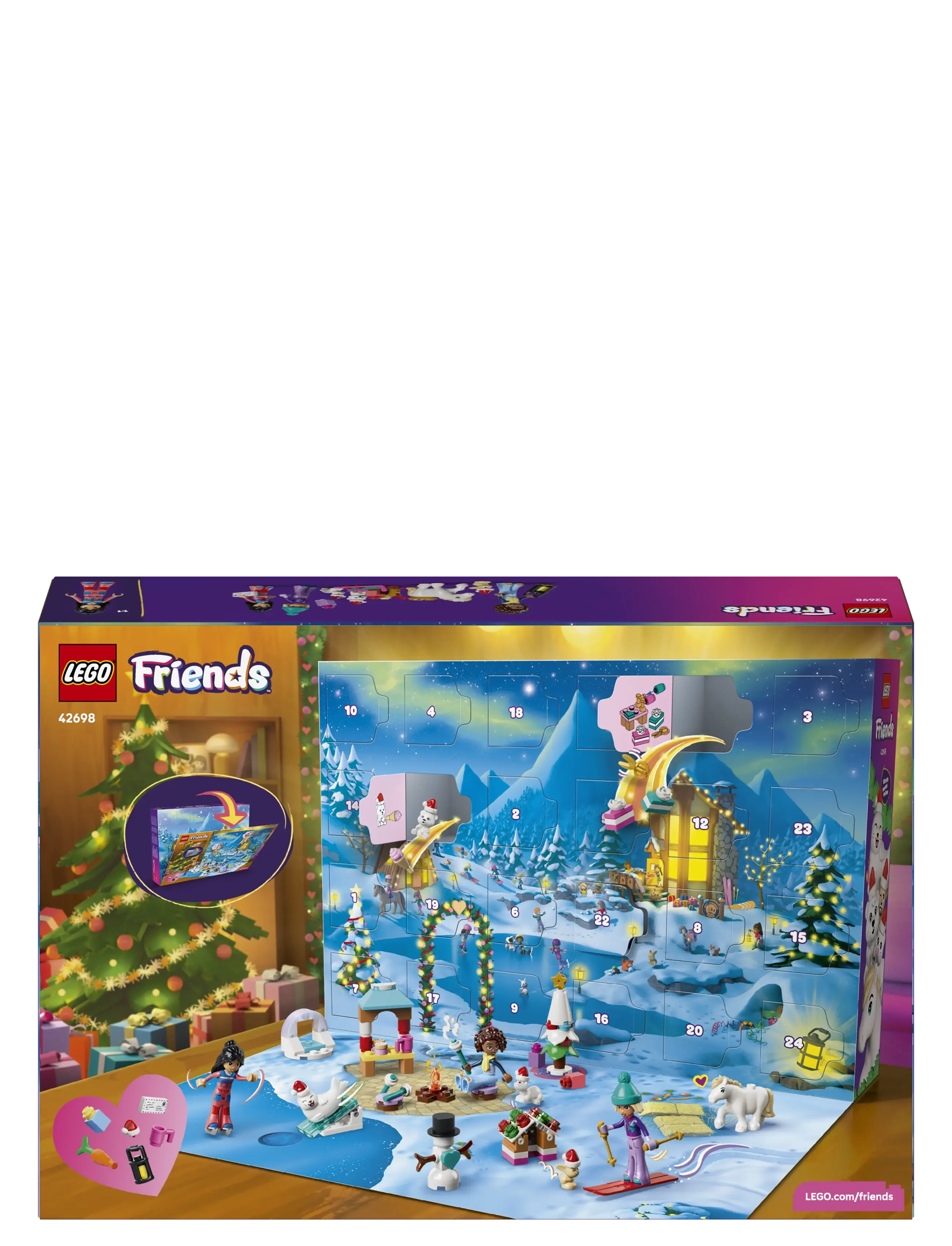 LEGO - Friends Advent Calendar 2026 Christmas Toy 42698 - lego friends - multi - 4