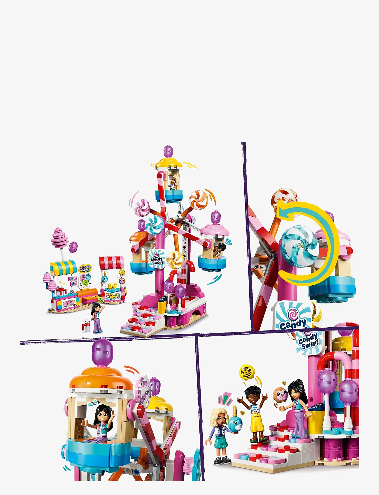 LEGO - Candy & Cupcake Ferris Wheel 42700 - multi - 4